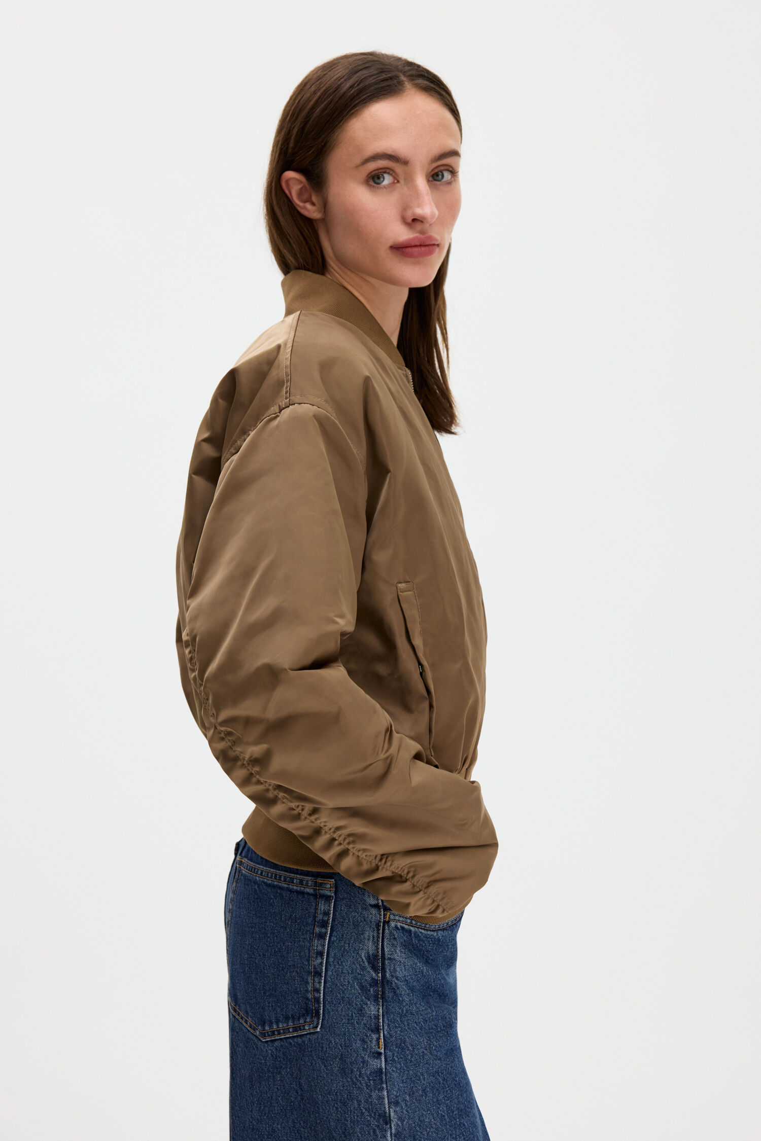 Nylon Zip Jacket