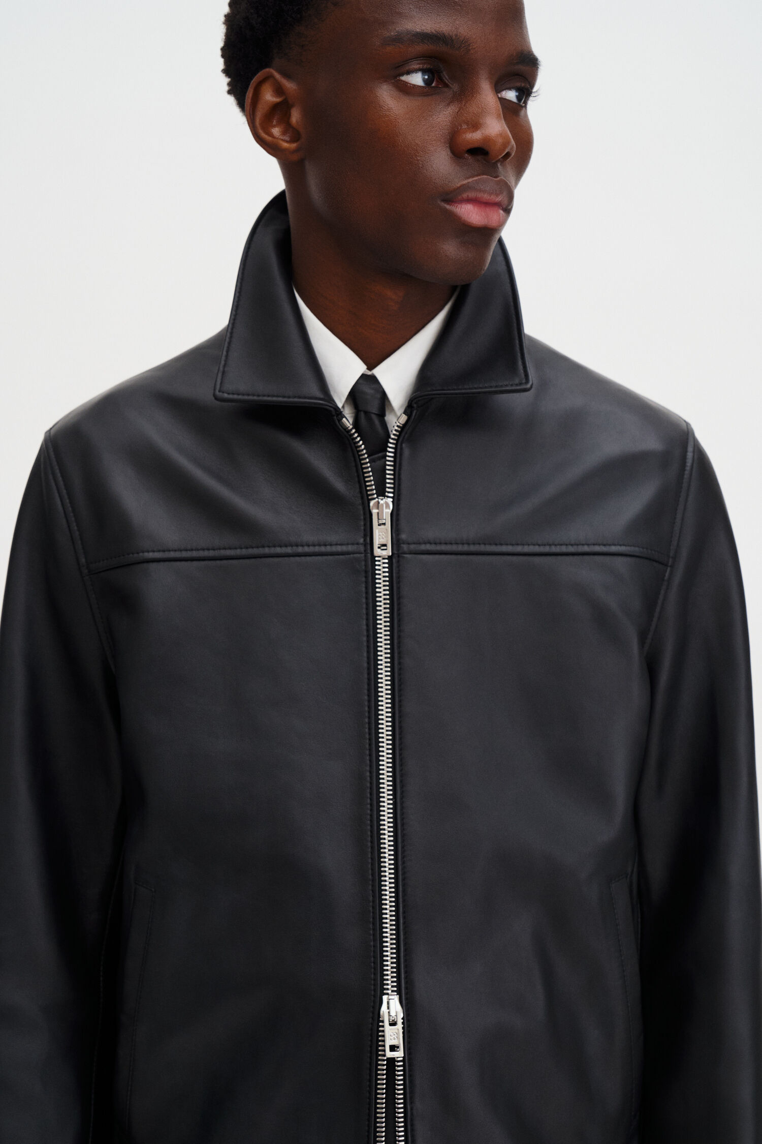 Leather Coach Jacket