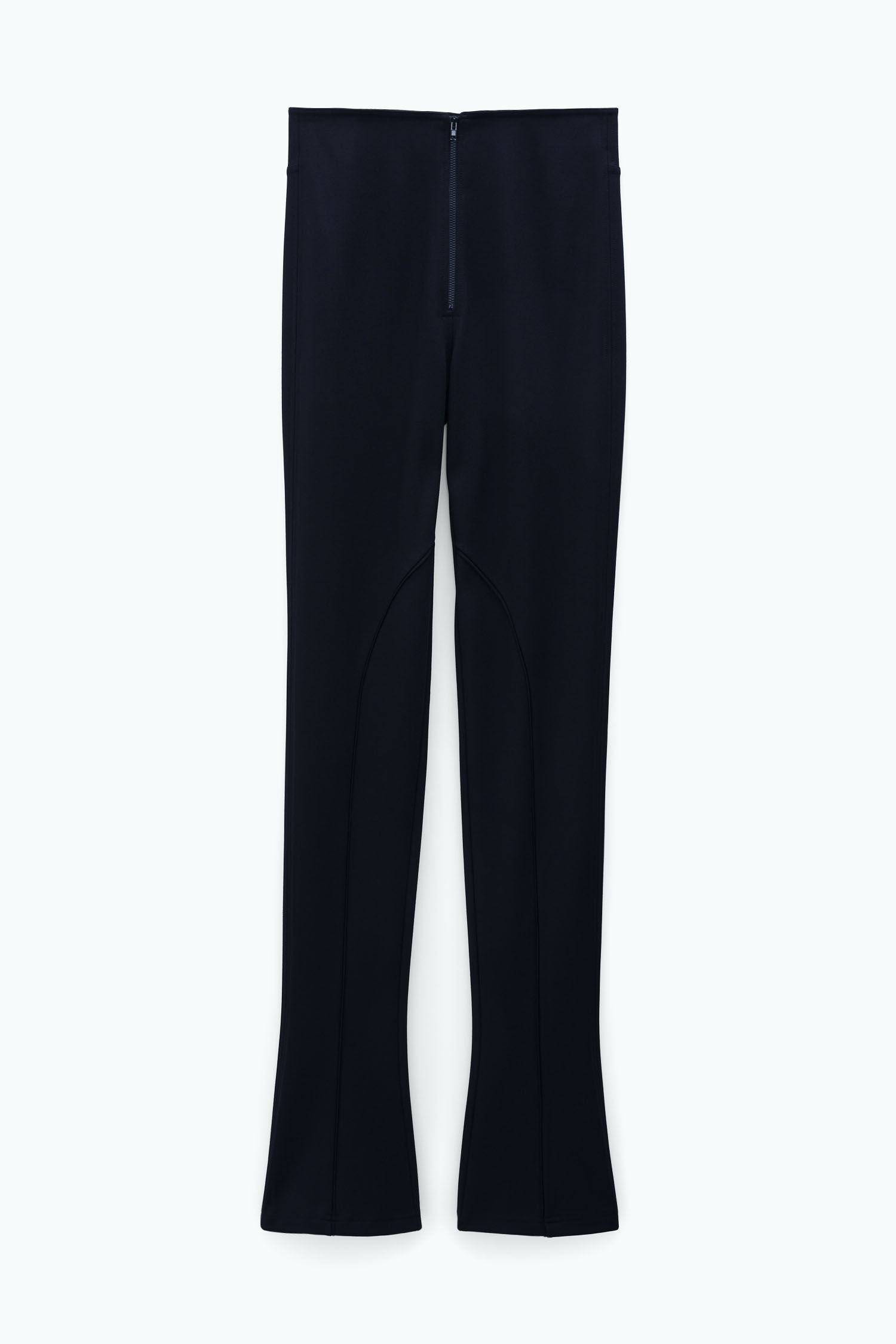 High Waist Jersey Trousers