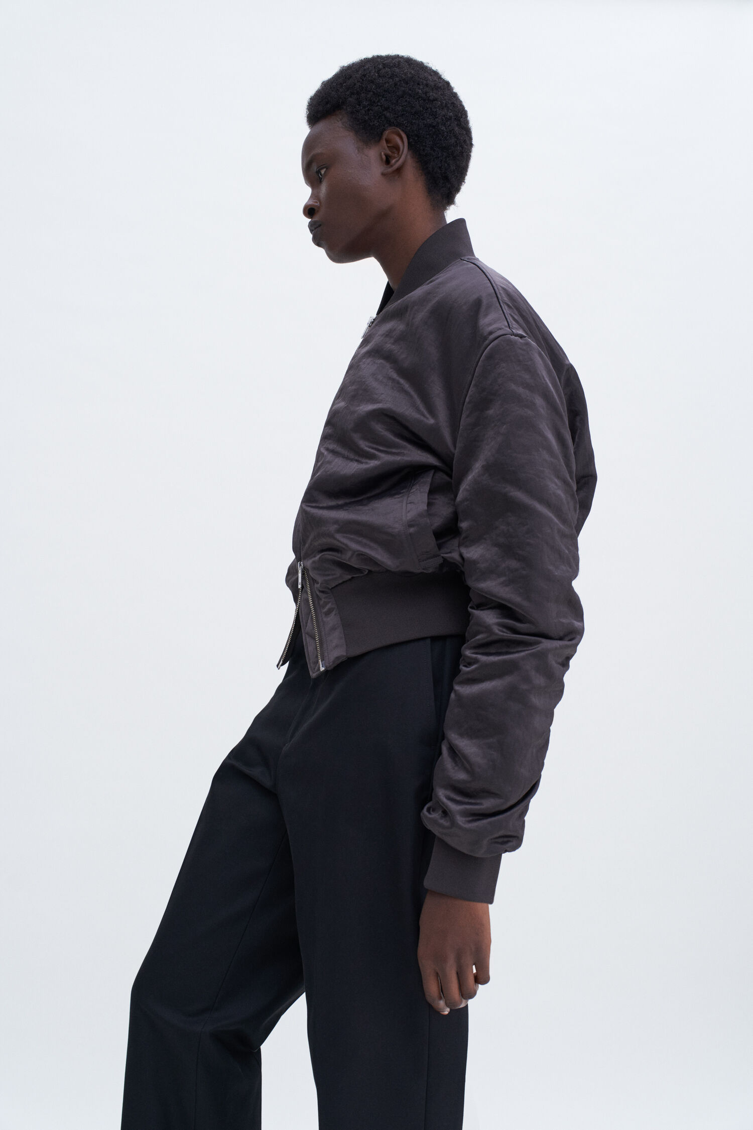 Nylon Zip Jacket