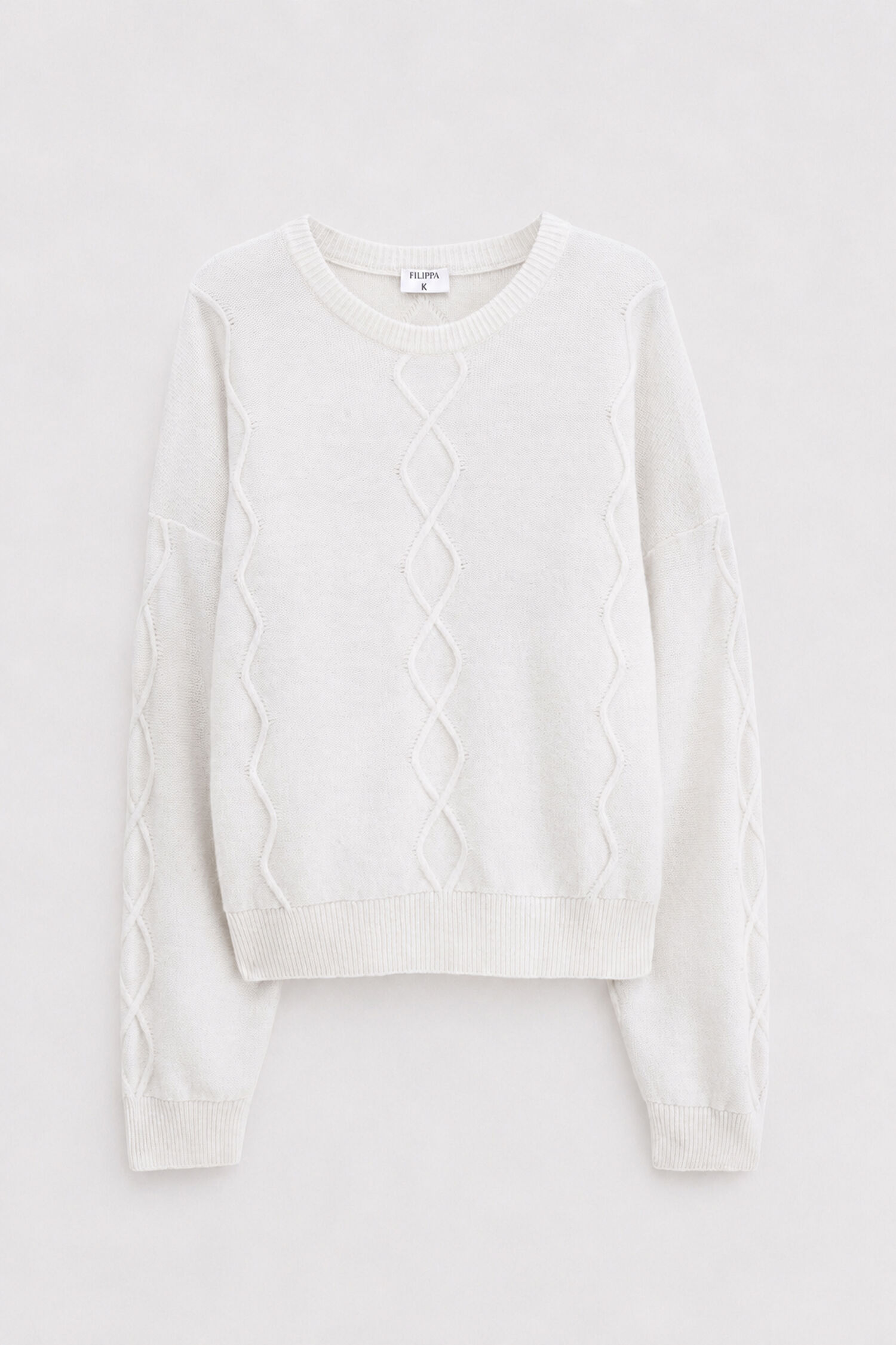 Diamond Cable Sweater