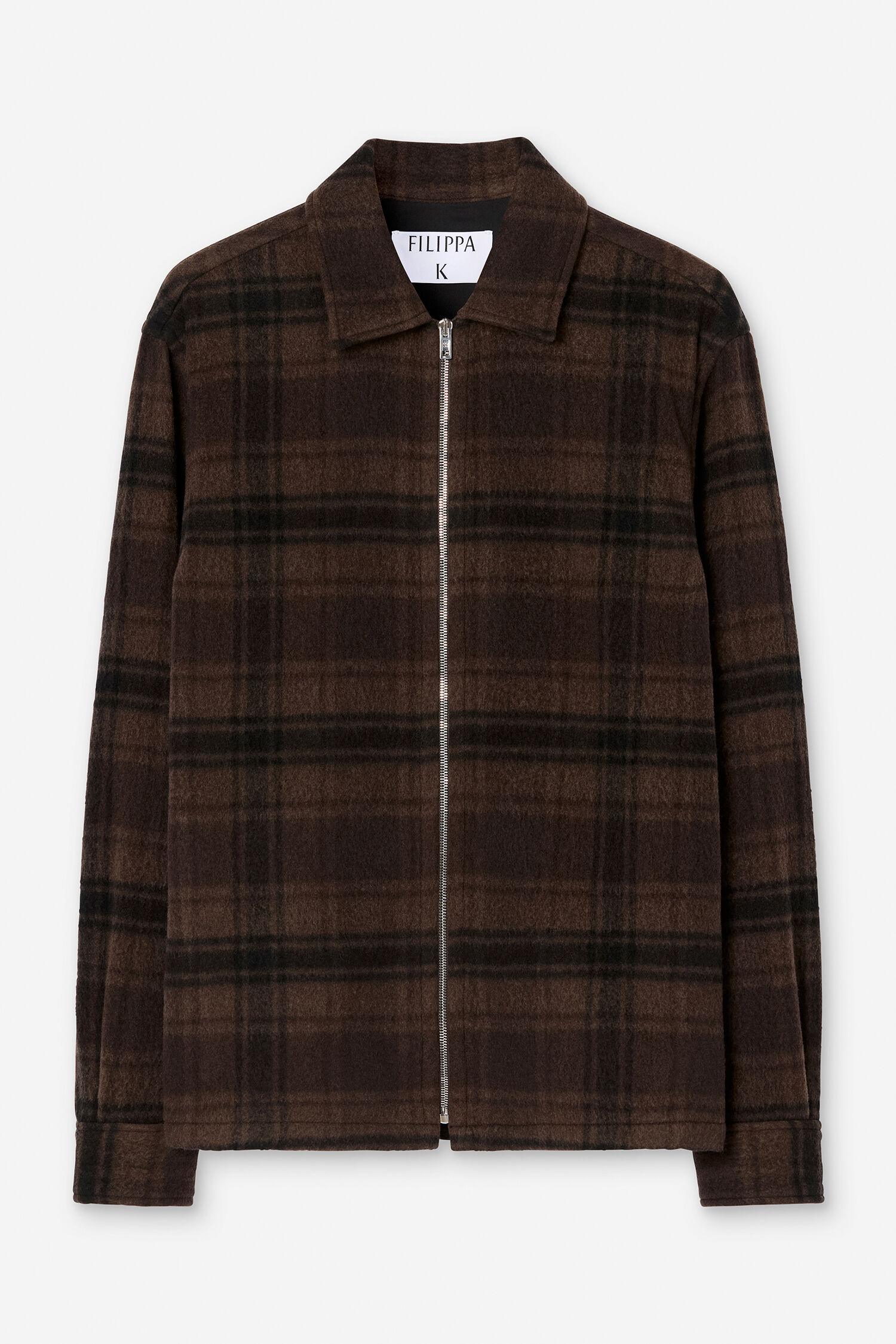 Check Wool Liner Jacket