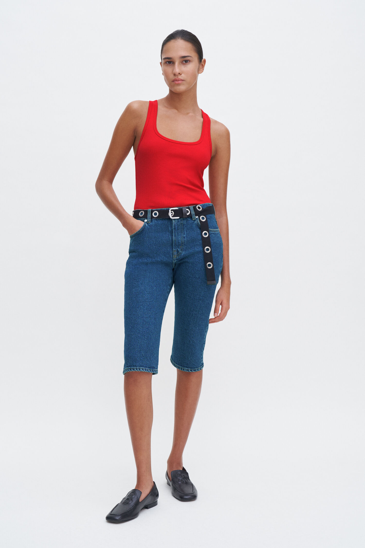 Fine Rib Scoop Tank