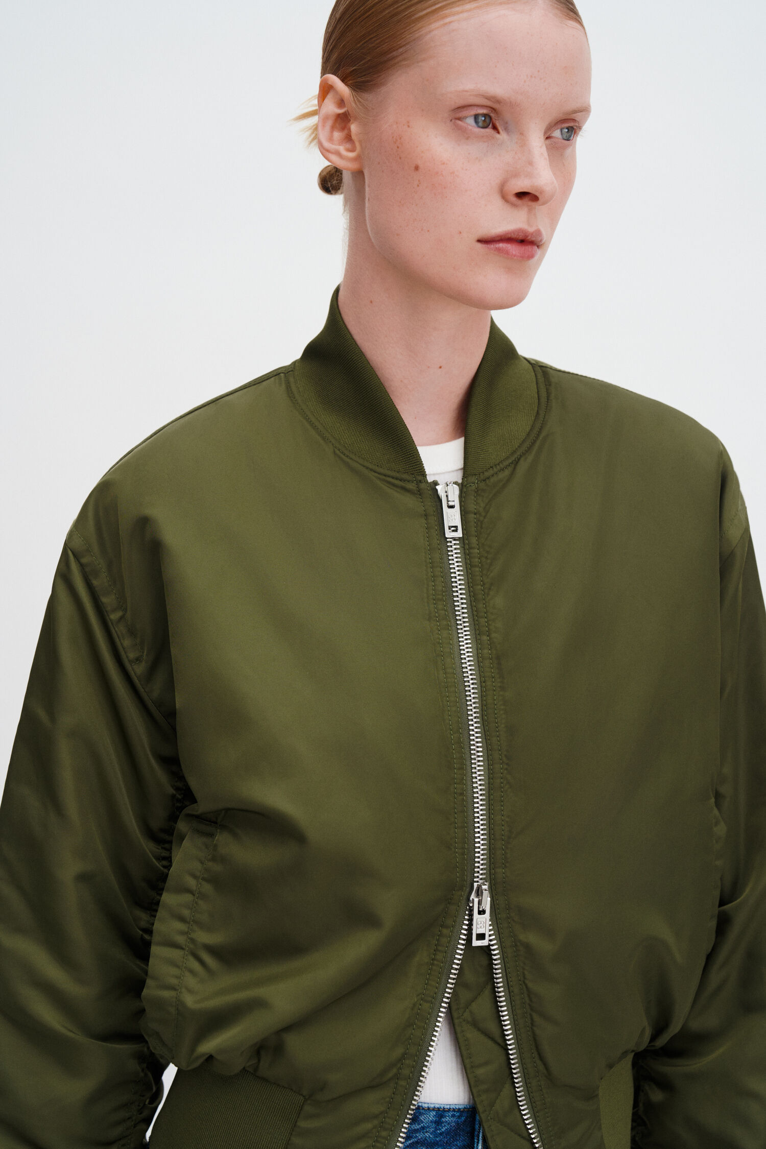 Nylon Zip Jacket