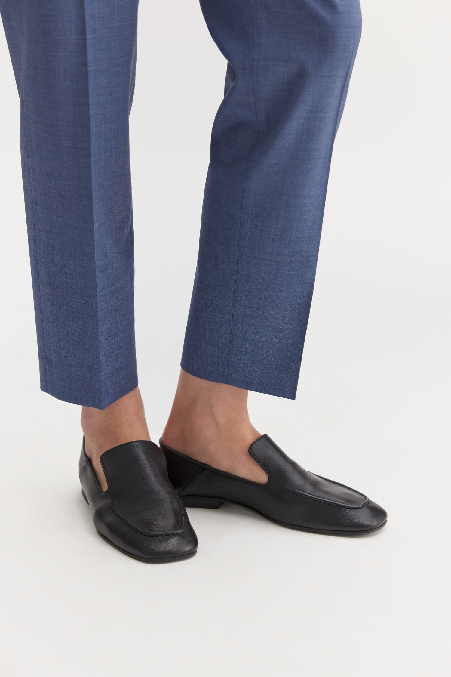 Emma Cropped Cool Wool Trousers