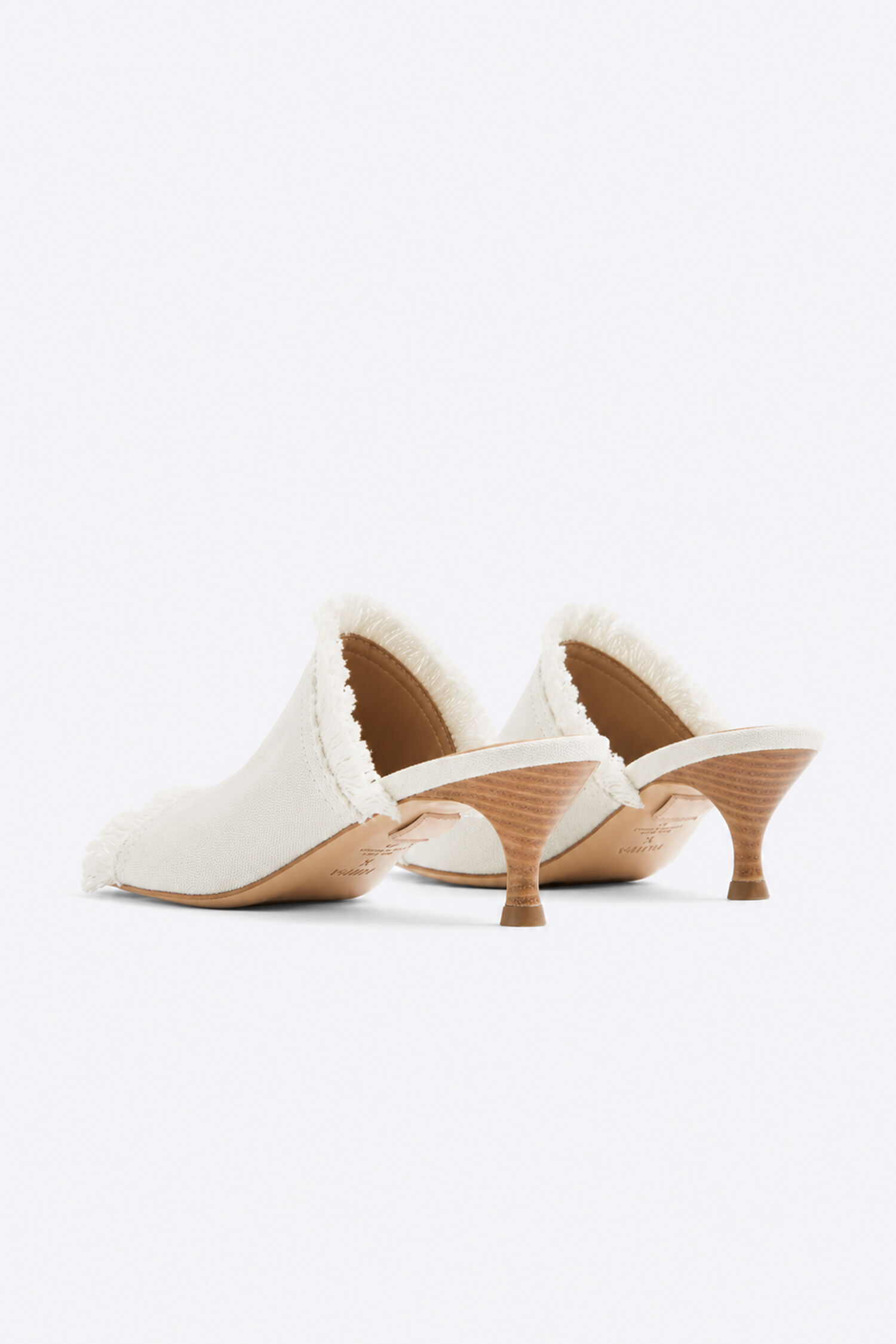 Fringed Mules