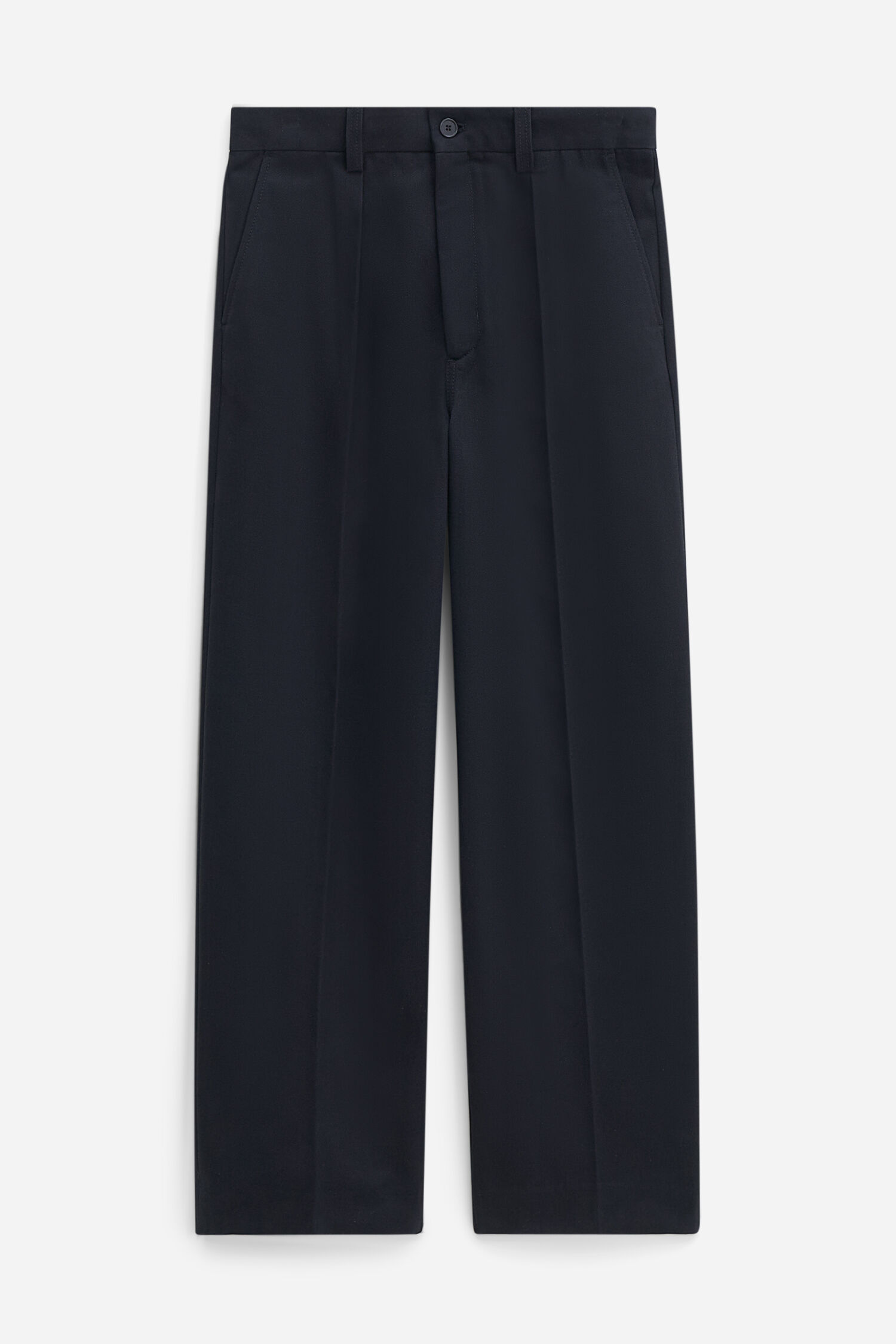 Oversized Cropped Work Trouser