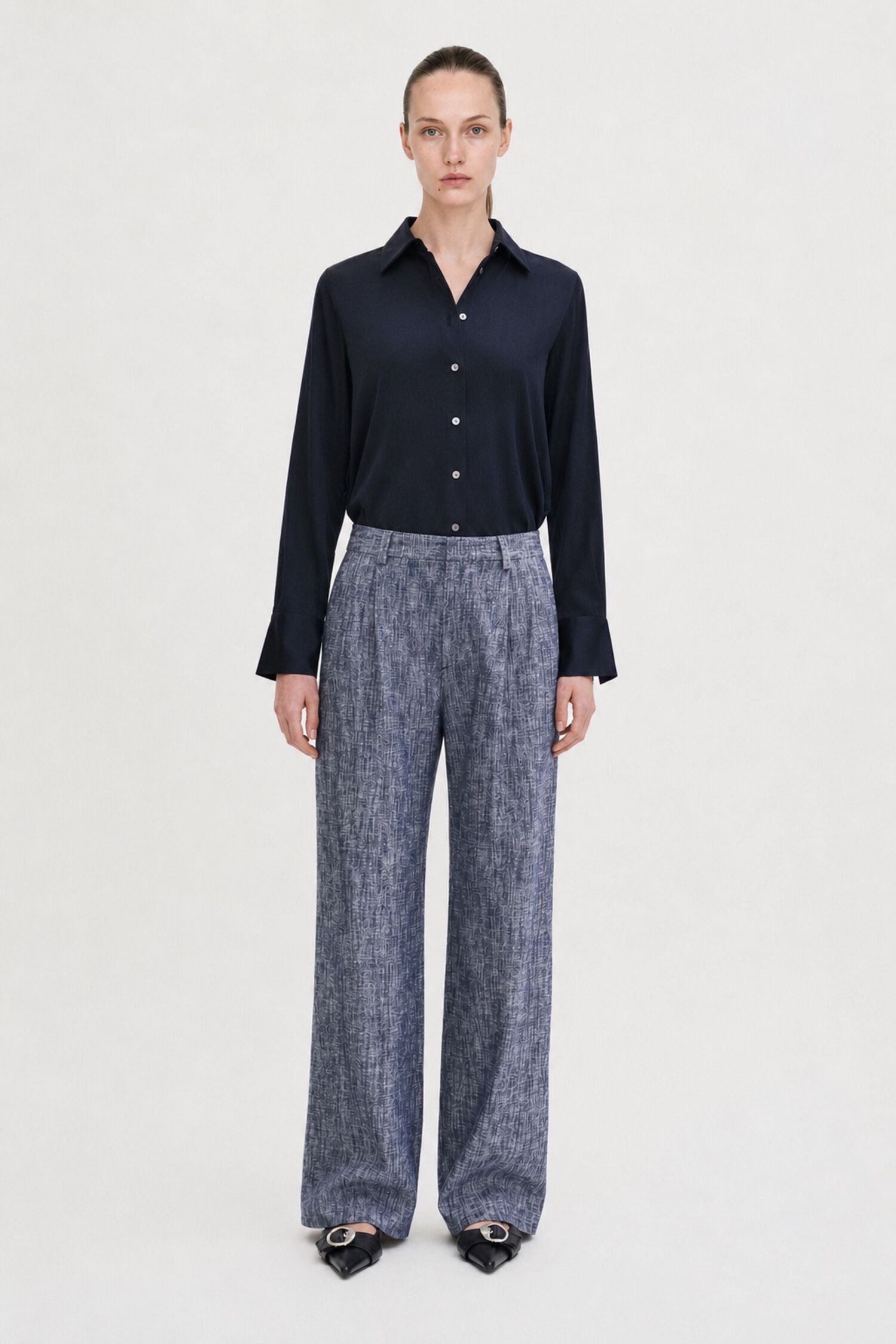 Darcey Textured Trousers