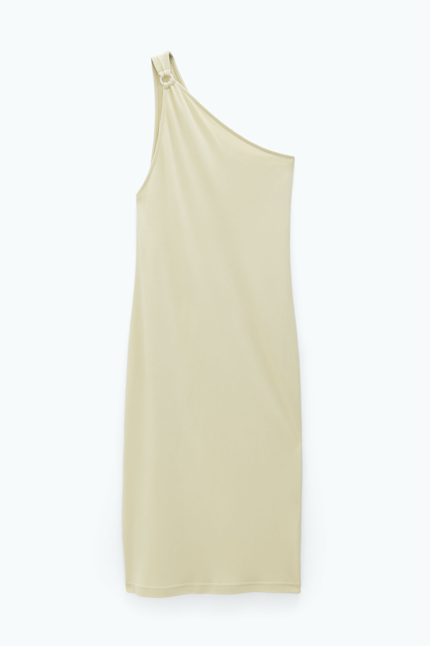 One Shoulder Jersey Dress
