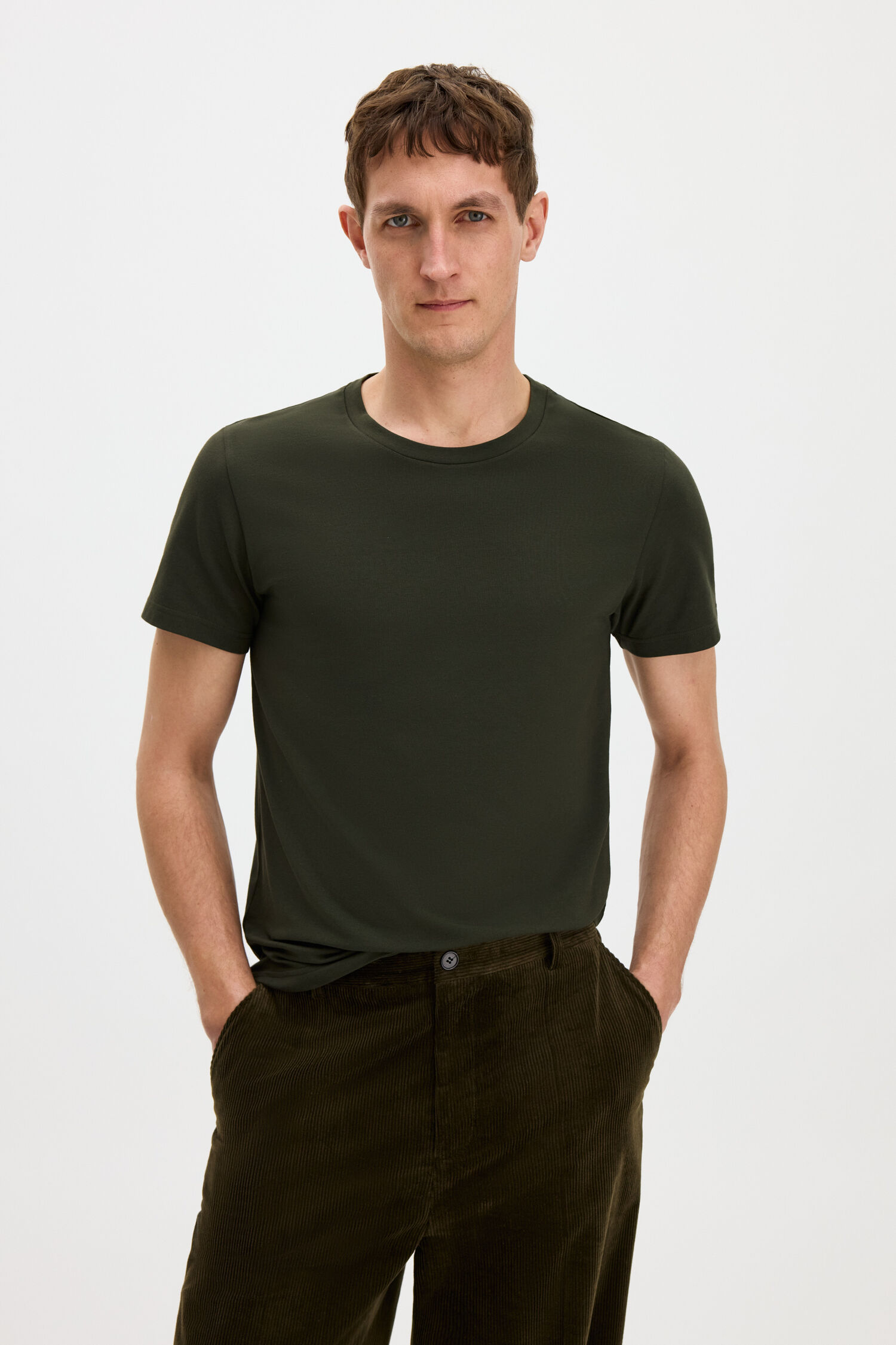 Stretch Cotton Tee