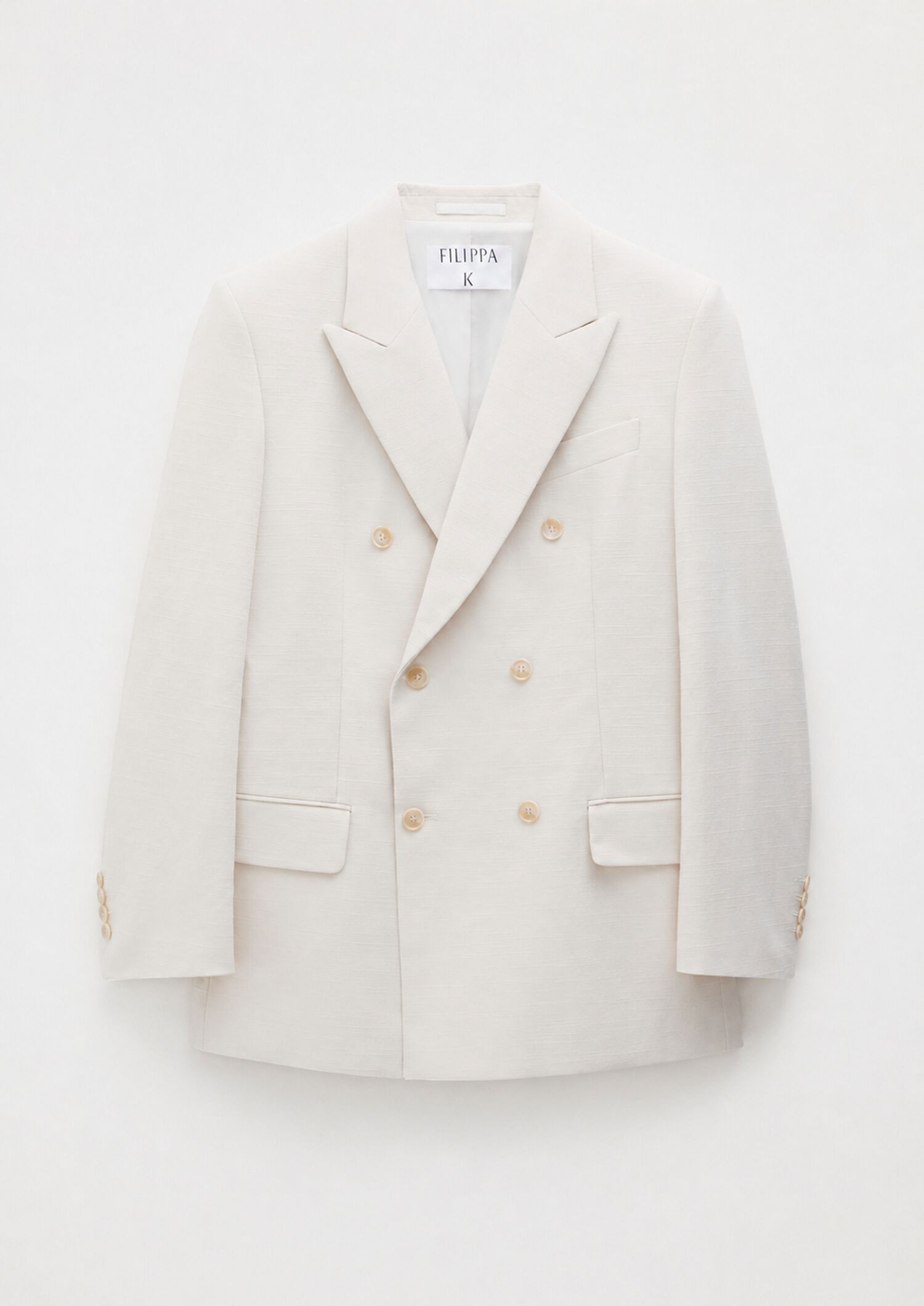 Double Breasted Cotton Linen B