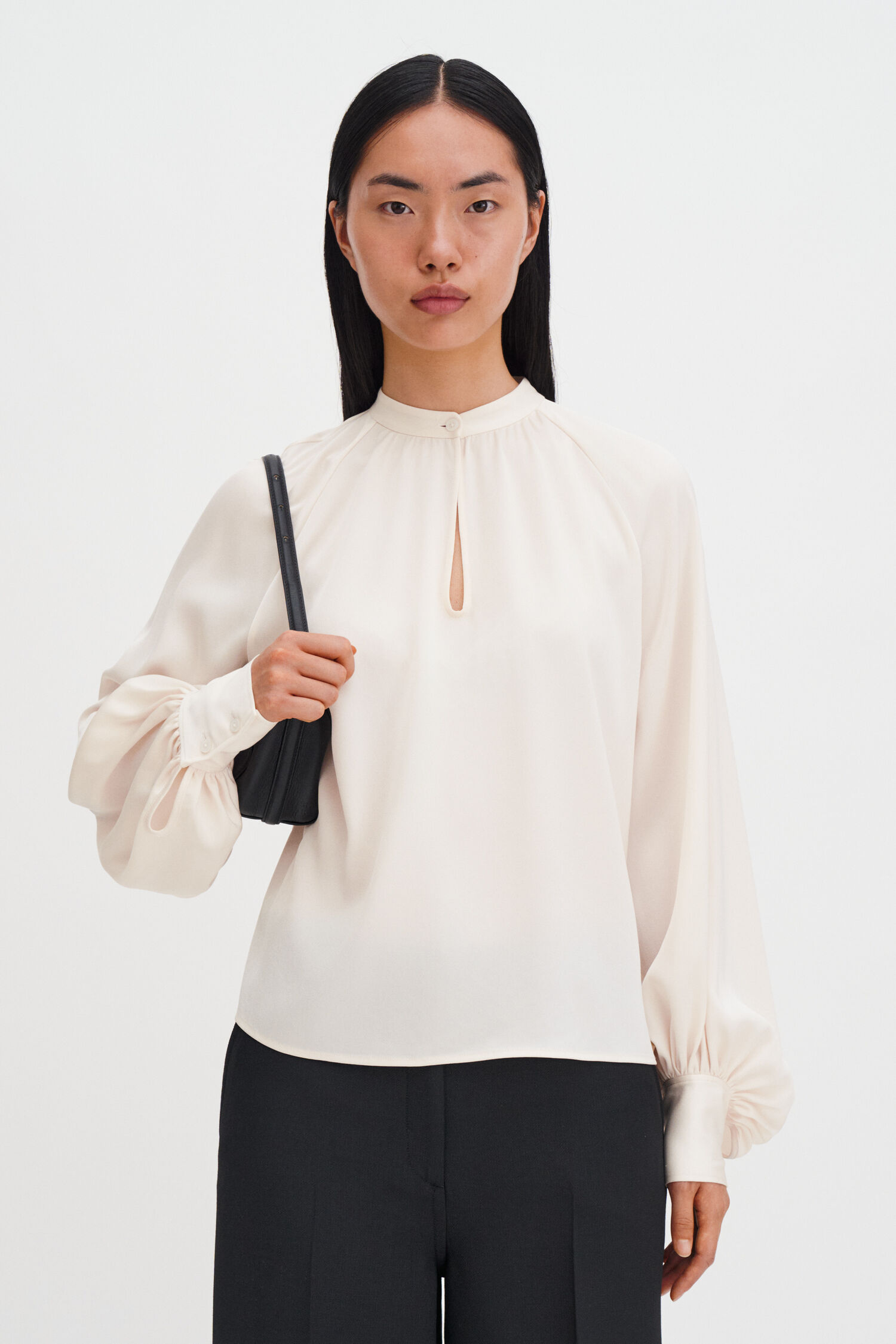Stand Collar Blouse