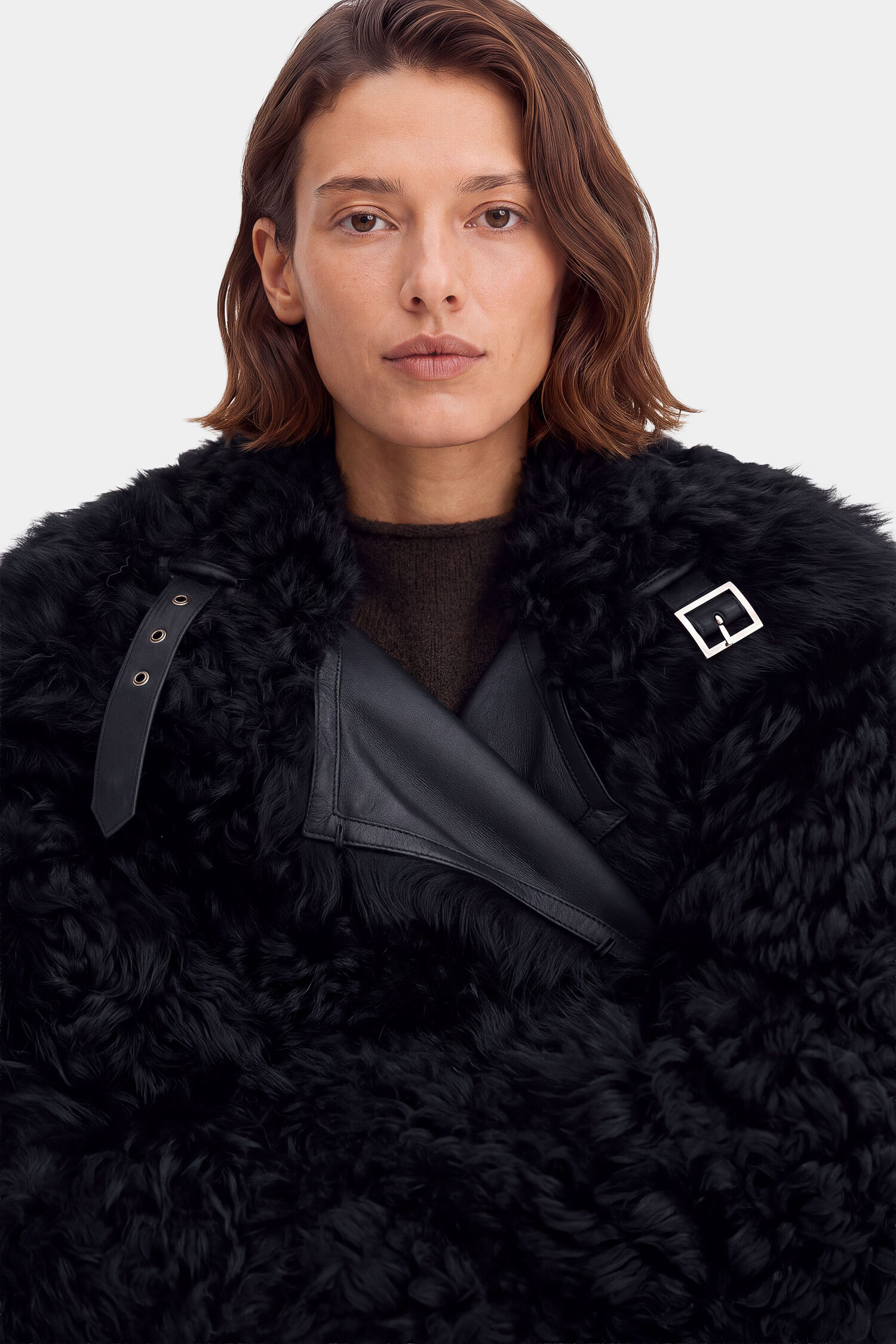 Reversible Shearling Coat