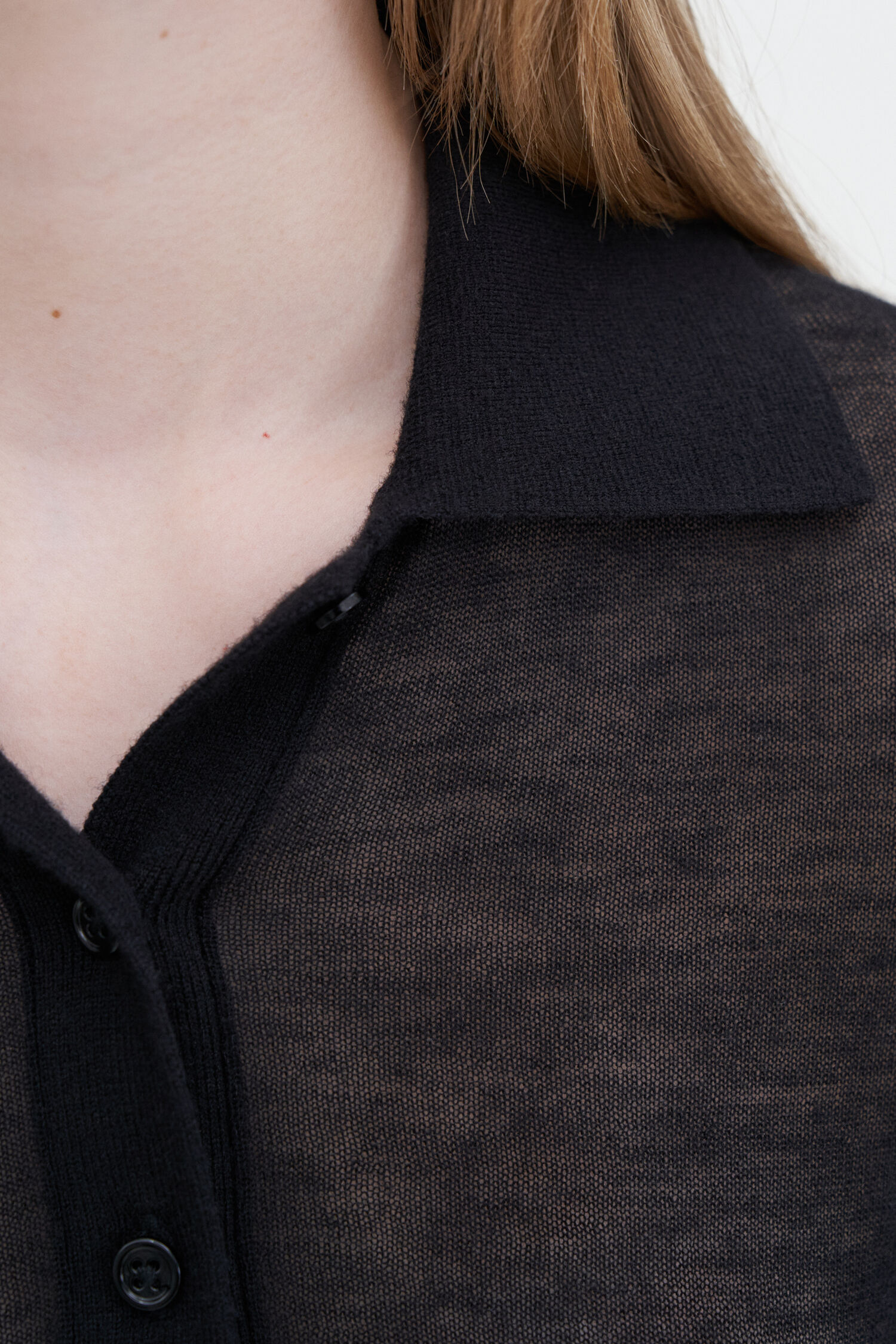  Knit Polo Sweater