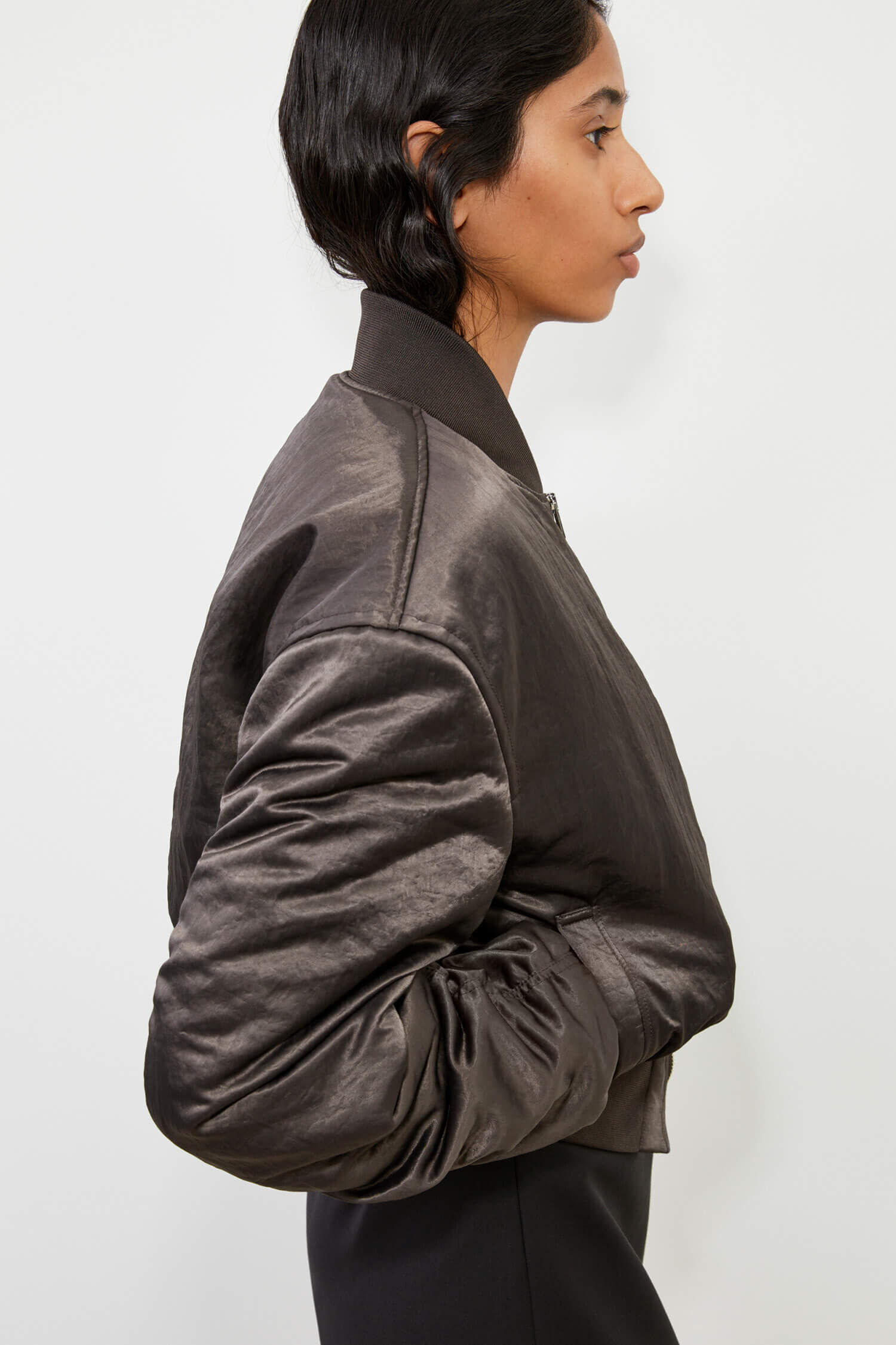 Nylon Zip Jacket