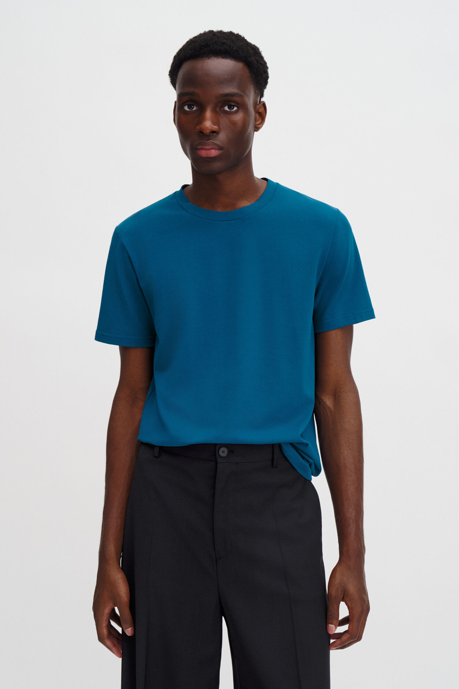 Stretch Cotton Tee