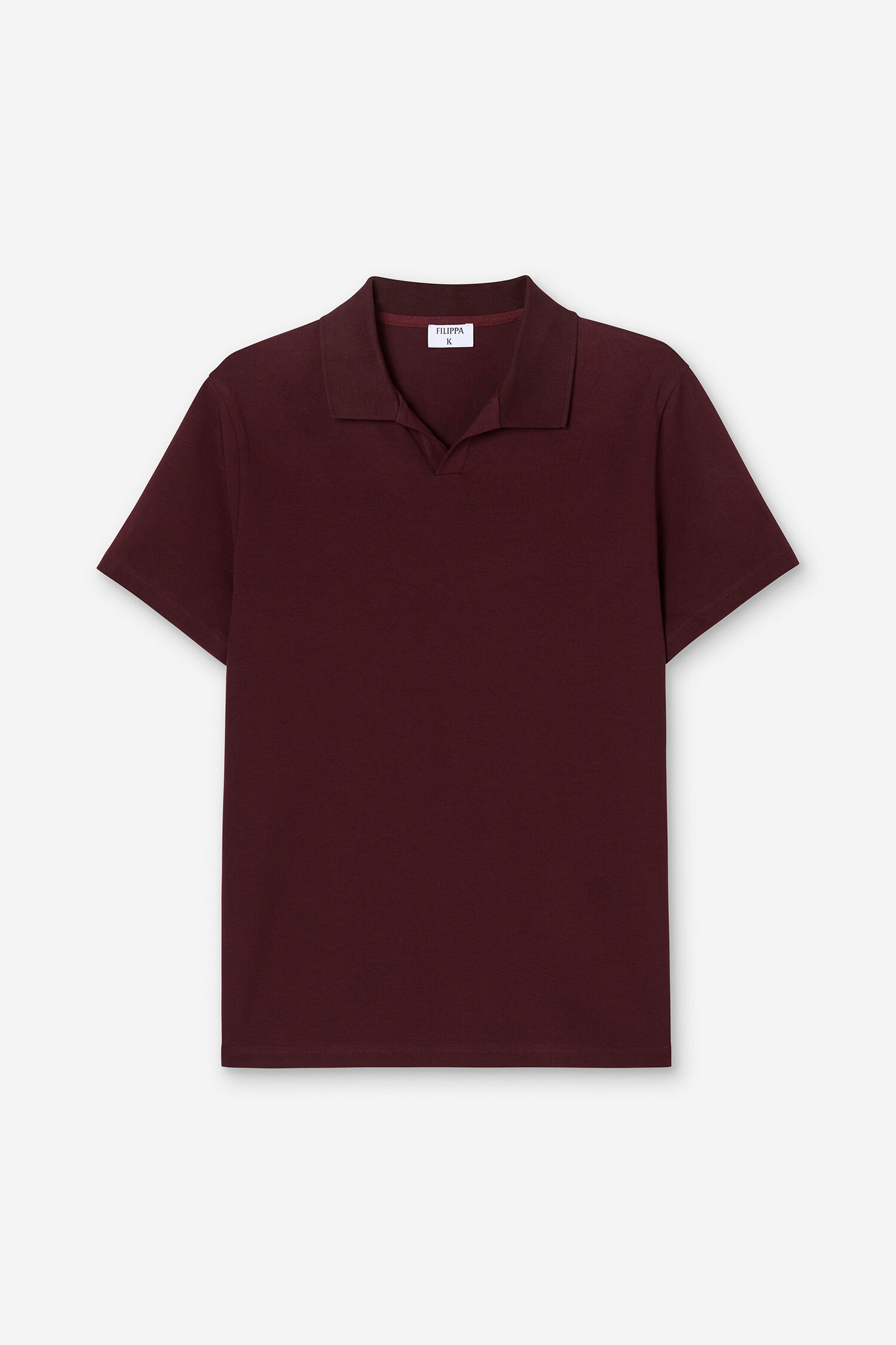 Stretch Cotton Polo T-Shirt
