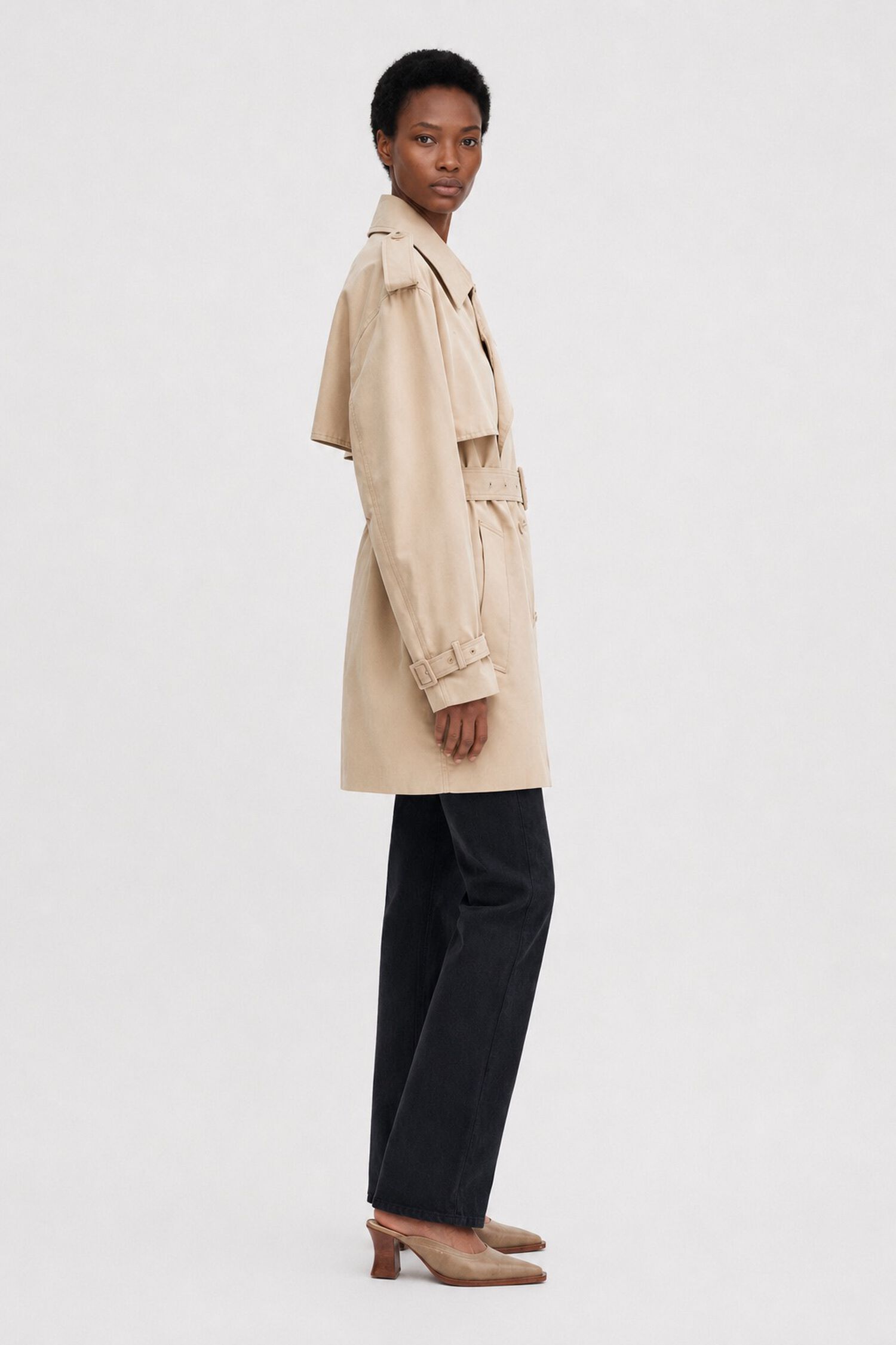 Short Trench Coat