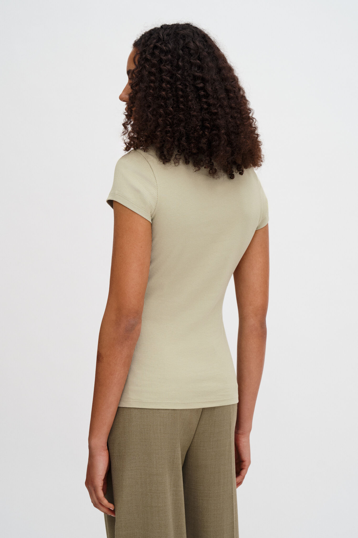 Fine Rib Tee
