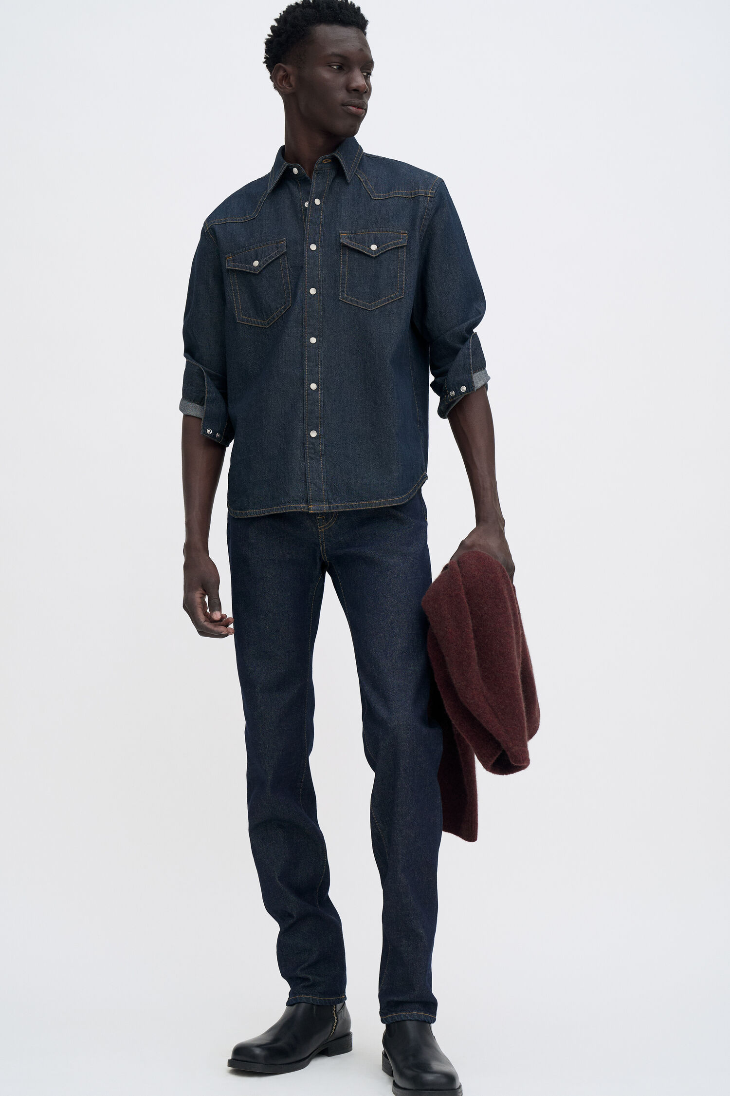 Western Denim Shirt