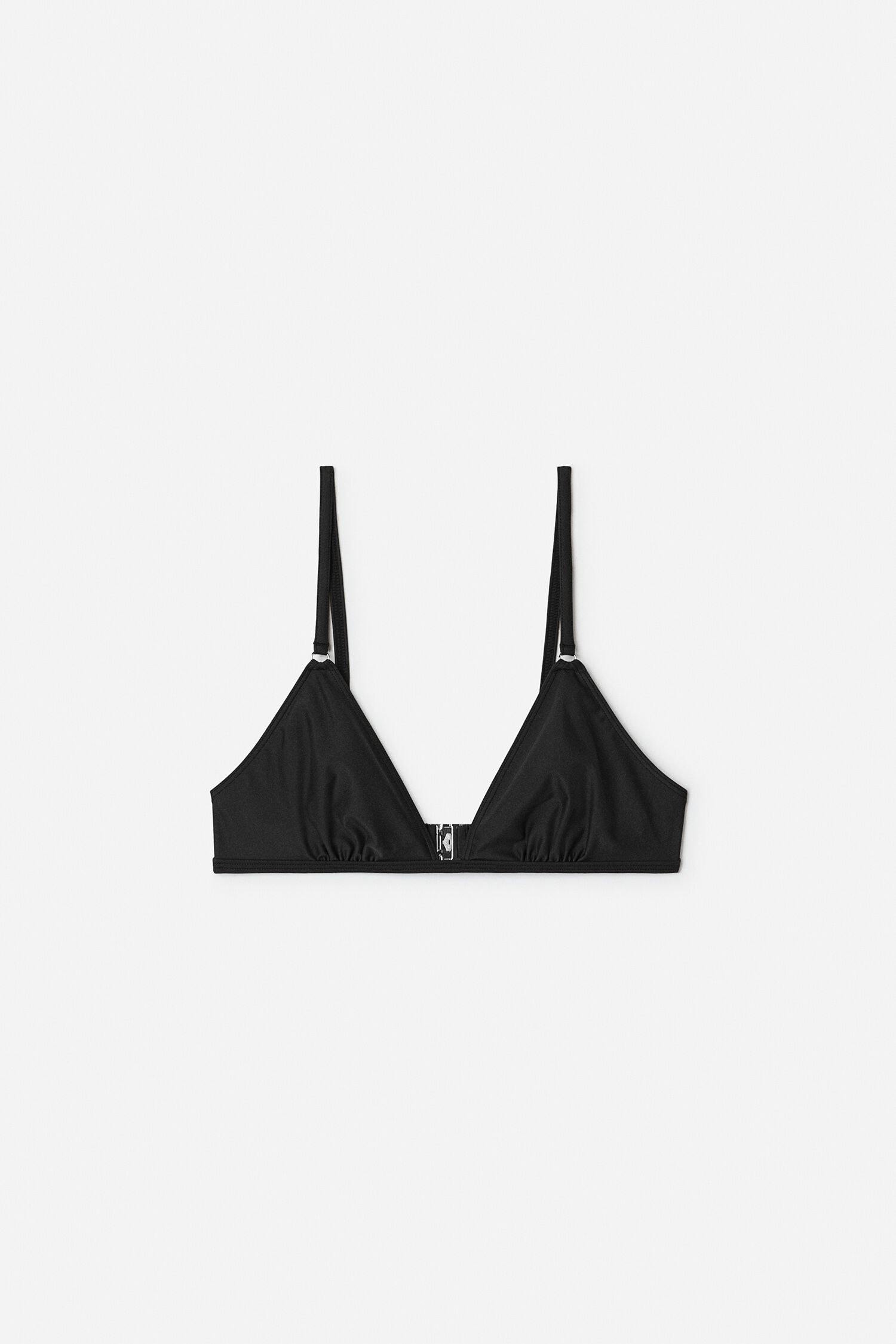 Gathered Back Bikini Top