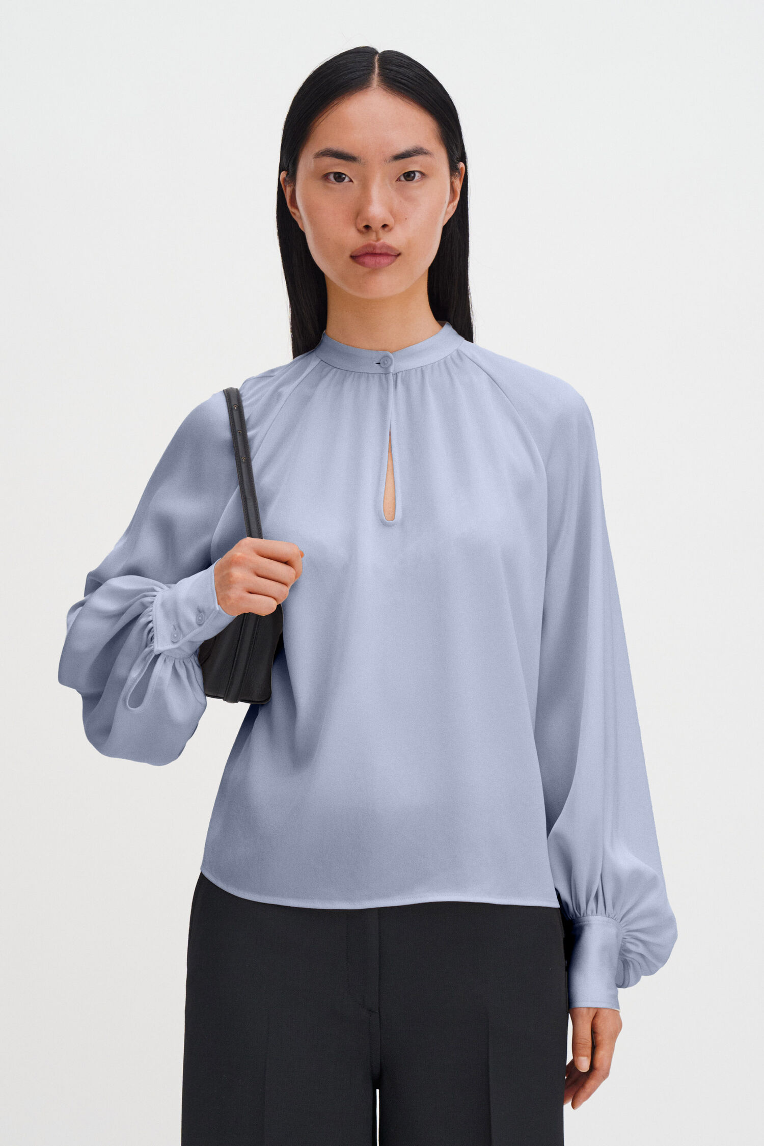 Stand Collar Blouse