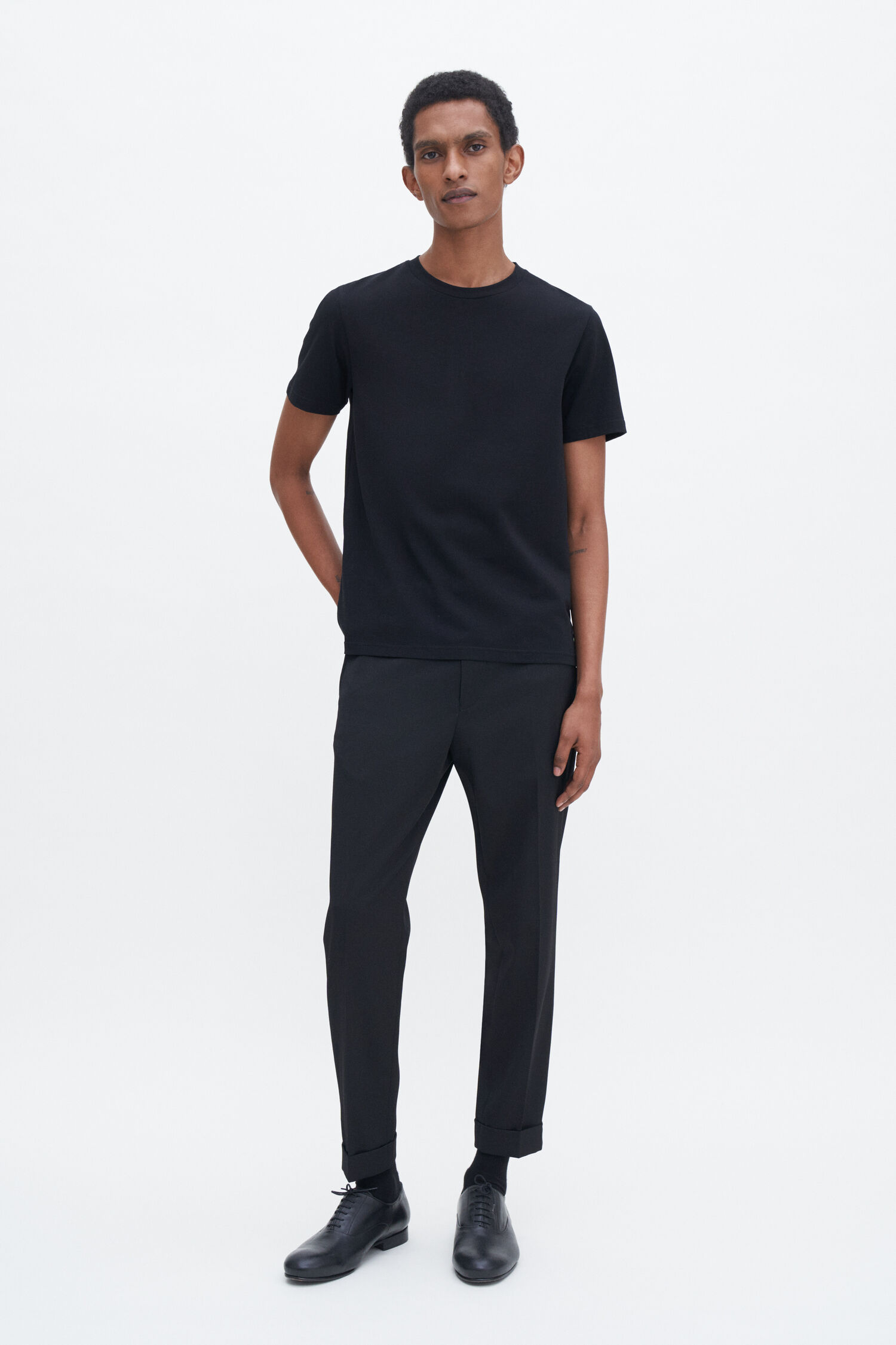 Stretch Cotton Tee