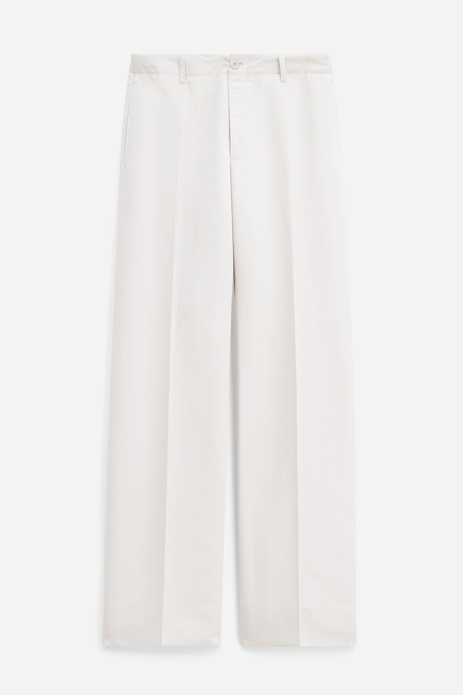 Relaxed Straight Cotton Linen 