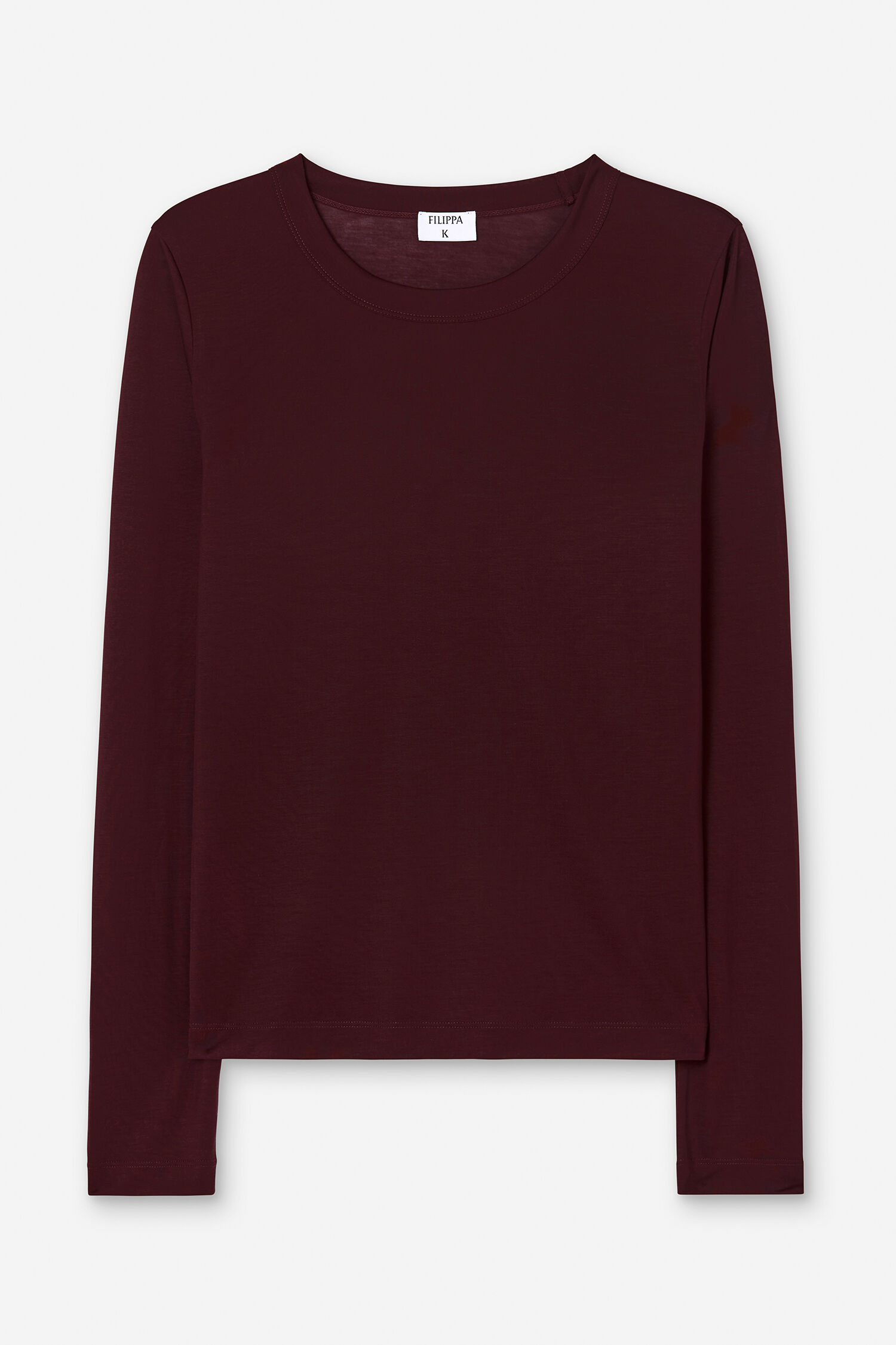 Scooped Longsleeve Top