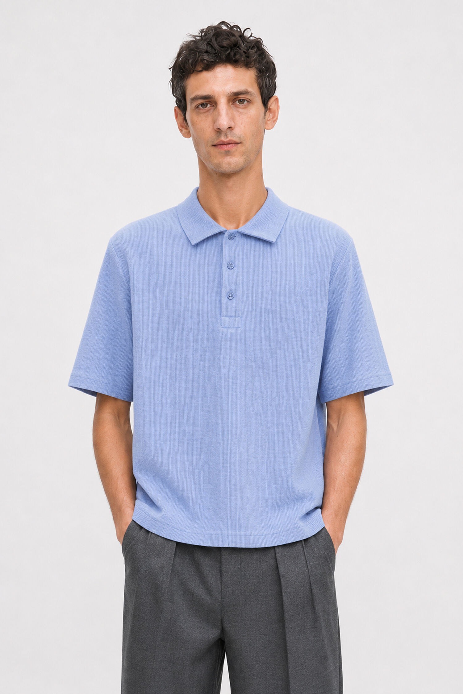 Cotton Jersey Polo Shirt