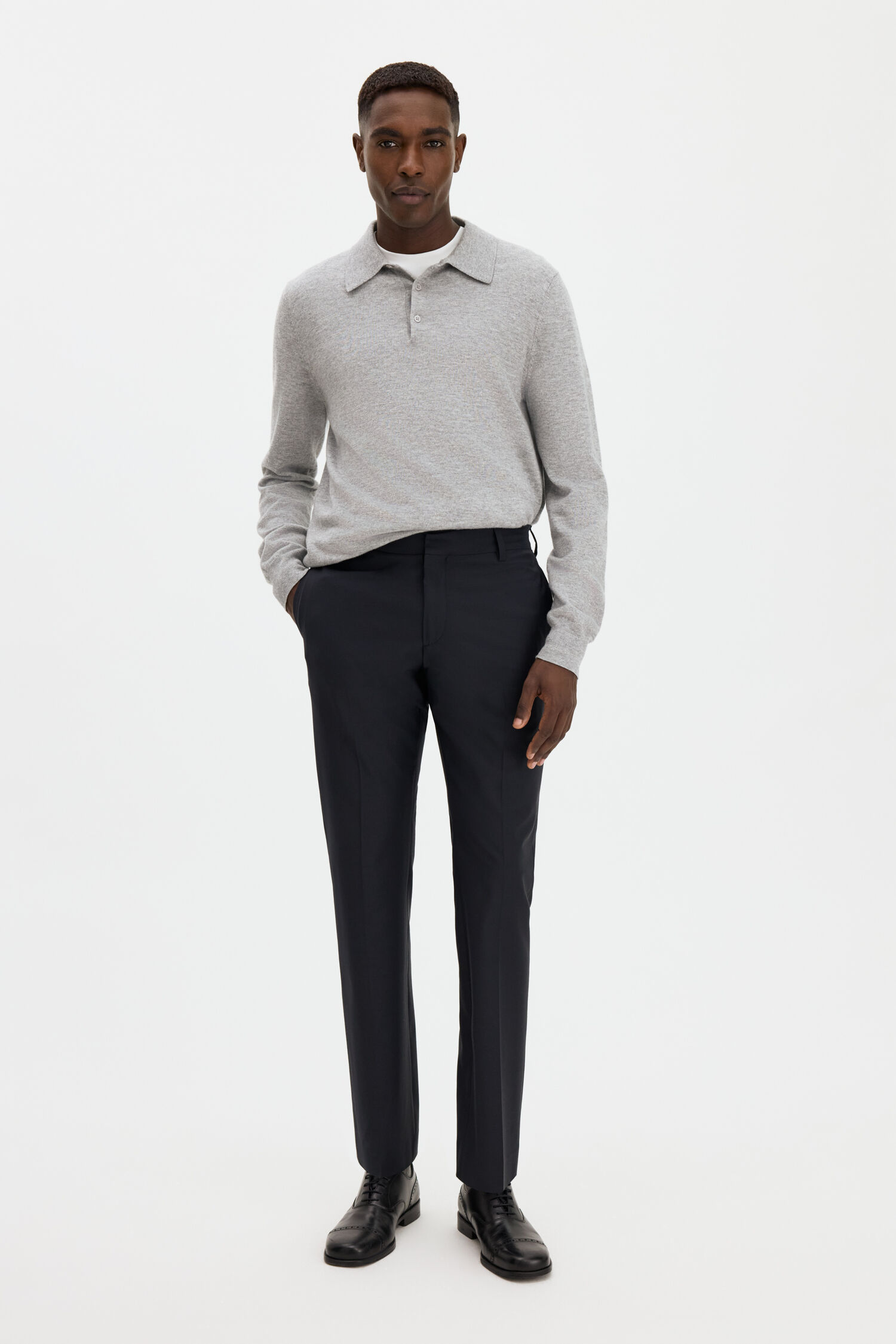 Knitted Polo Shirt
