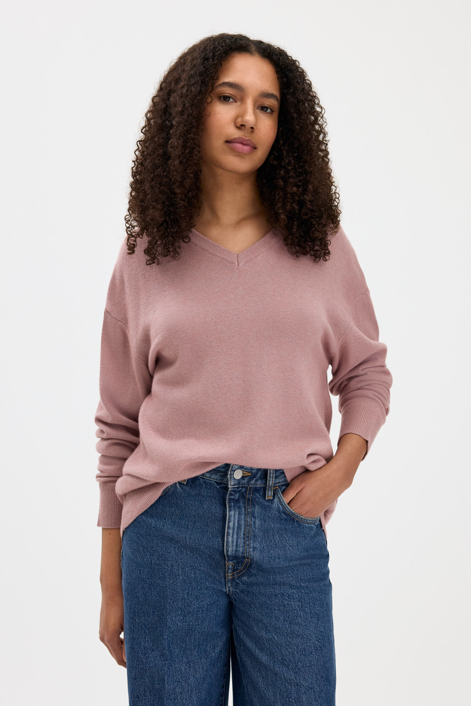 Soft Wool V-Neck Sweater