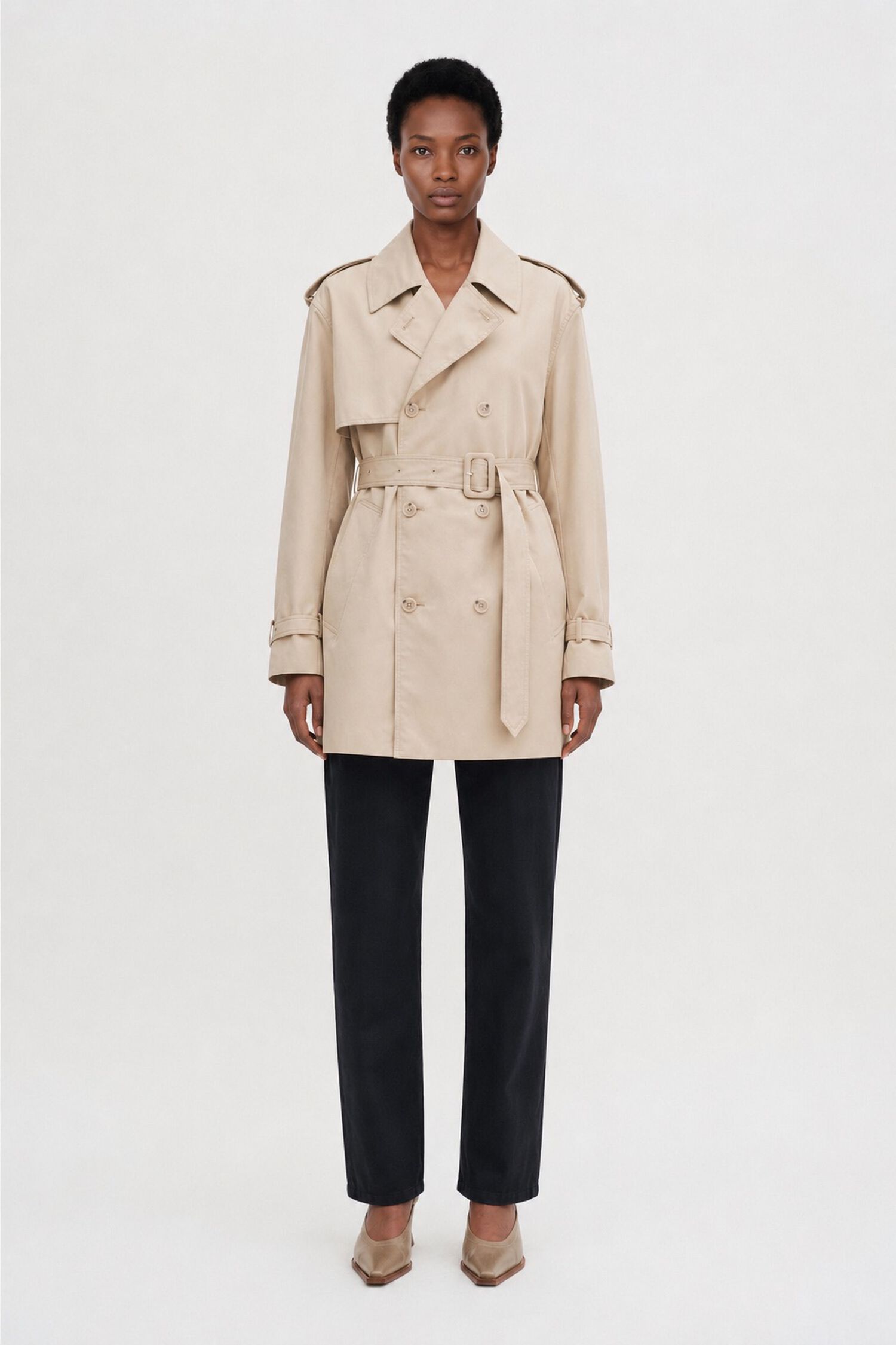Short Trench Coat