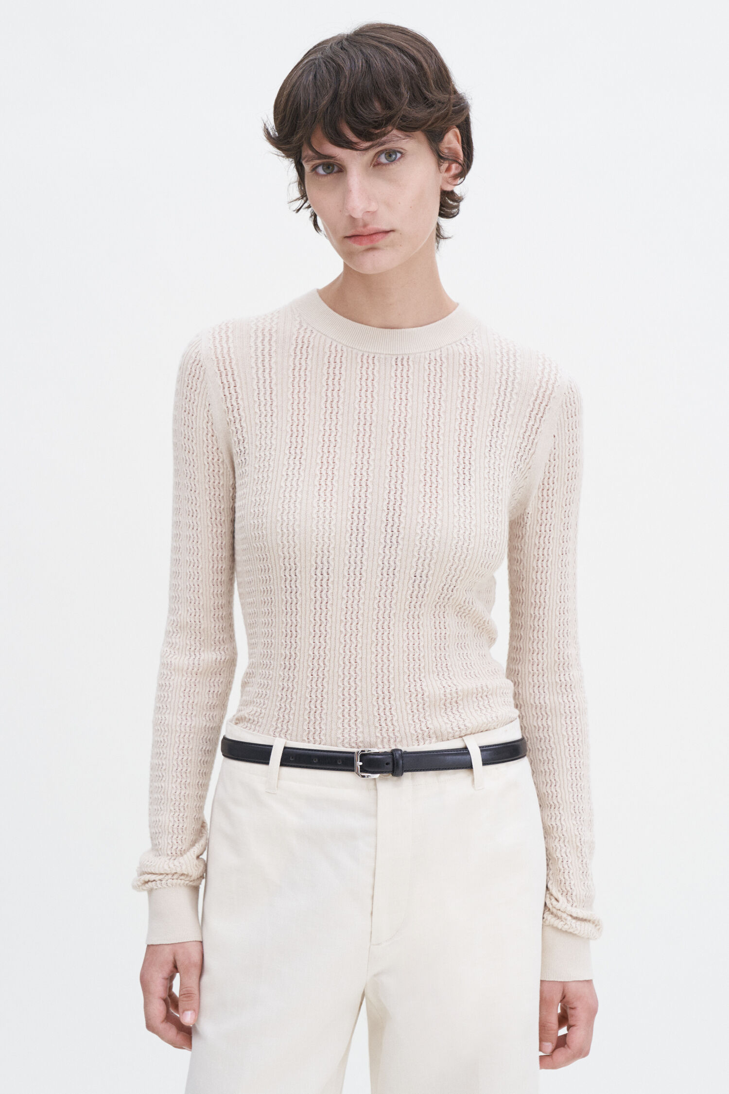 Mesh Knit Top