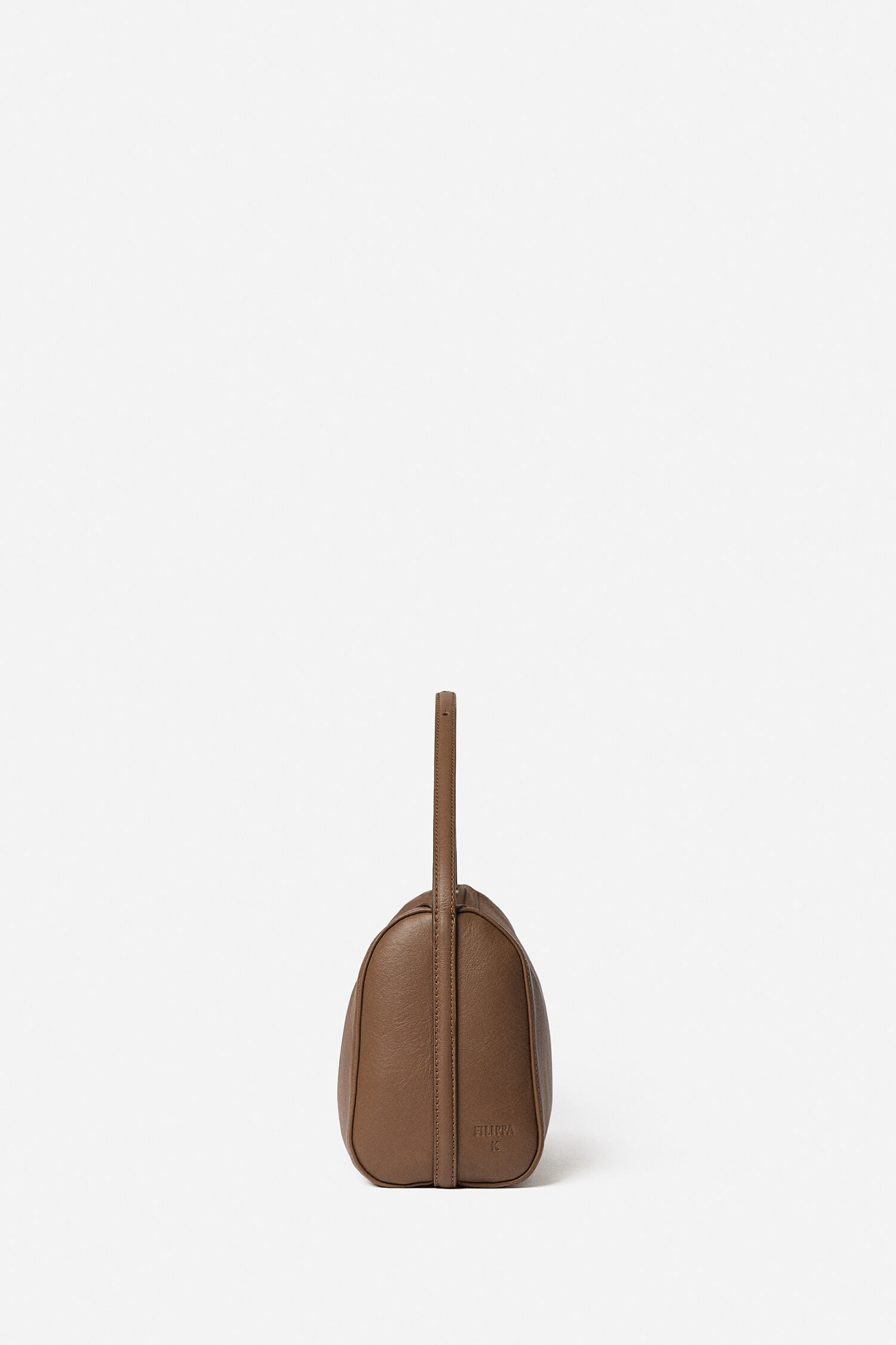 Leather Baguette Bag