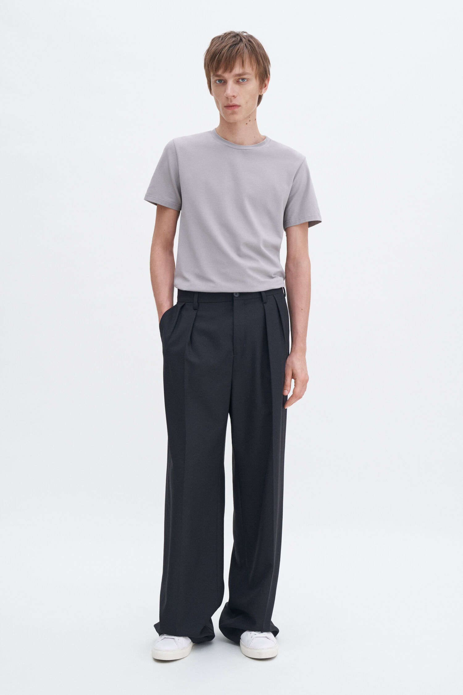 Stretch Cotton Tee