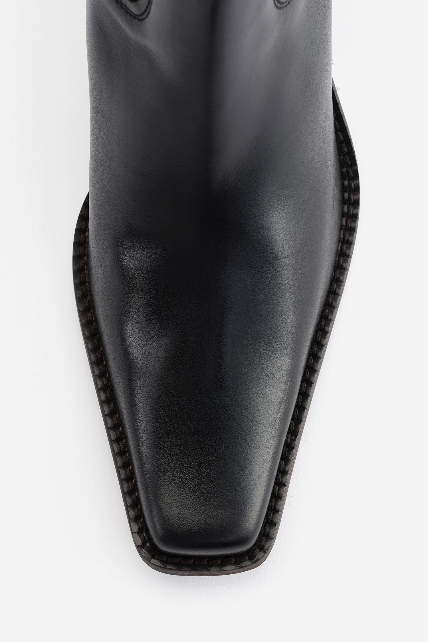 Cowboy Ankle Leather Boots