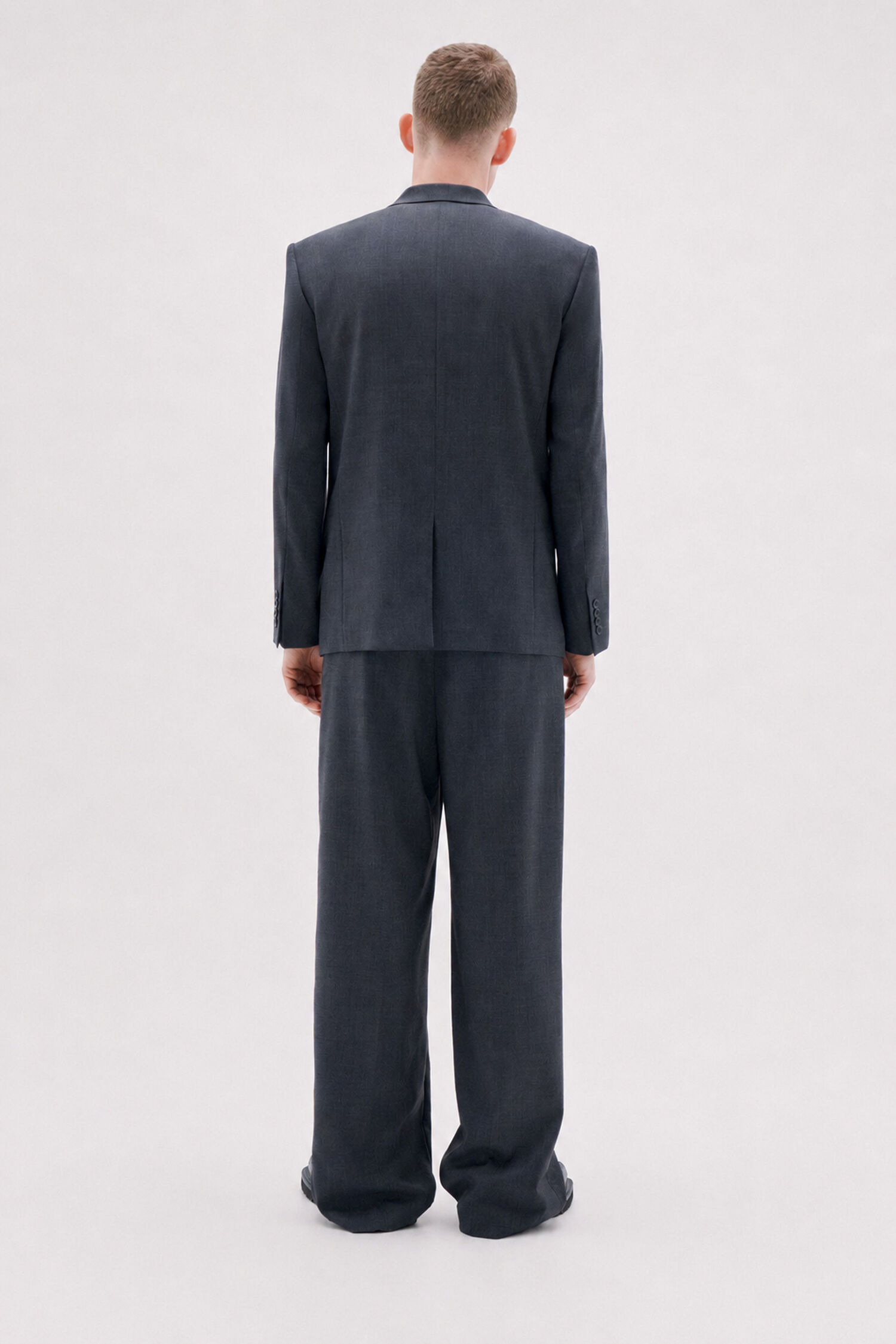 Boxy Wool Blazer