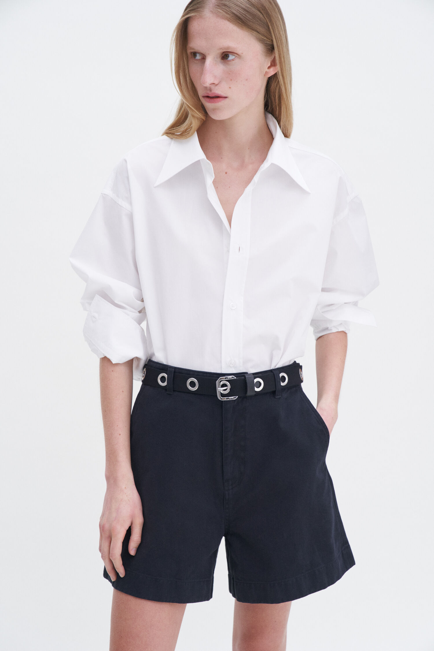 Baggy Cotton Shorts