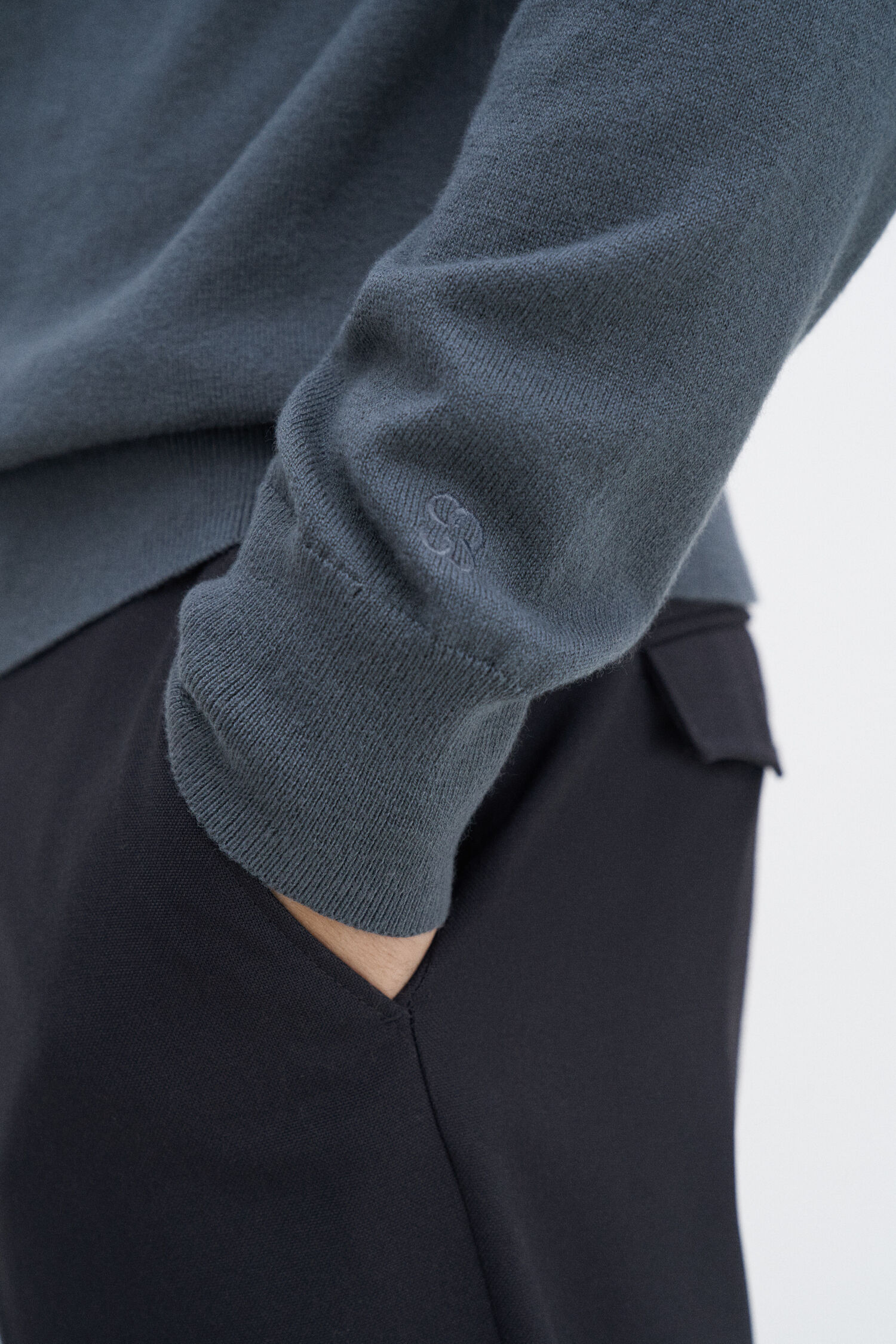 Knitted Polo Shirt