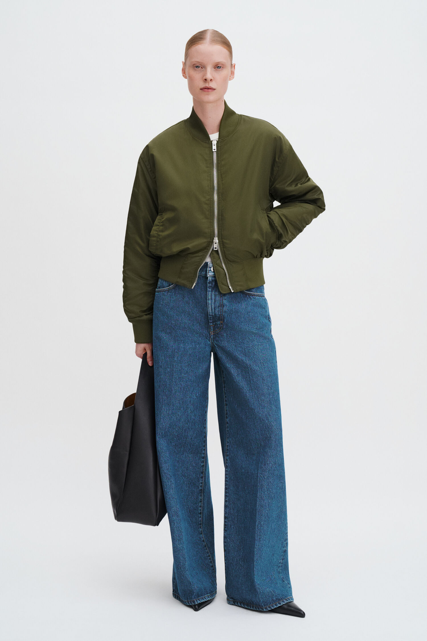 Nylon Zip Jacket