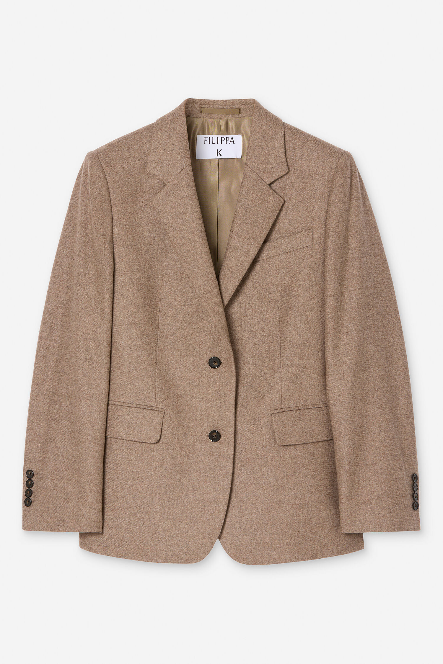 Delilah Flannel Blazer