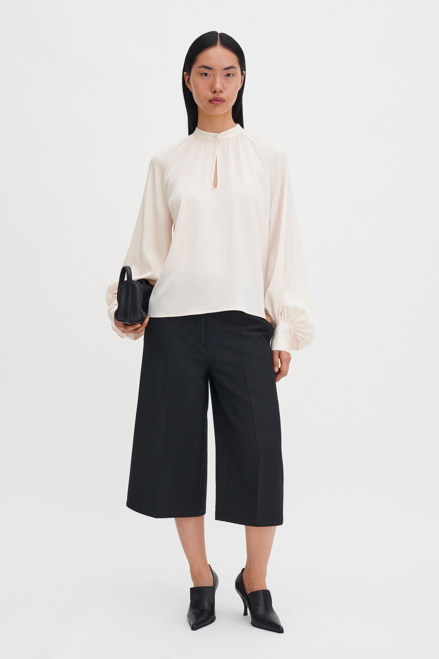 Stand Collar Blouse