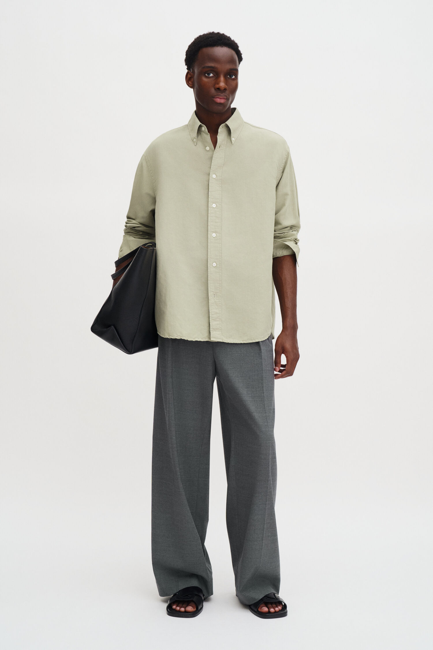 Relaxed Cotton Linen Shirt