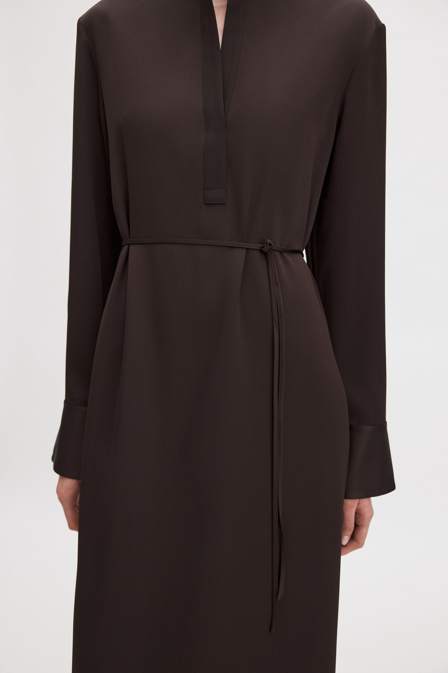 Half Placket Dress