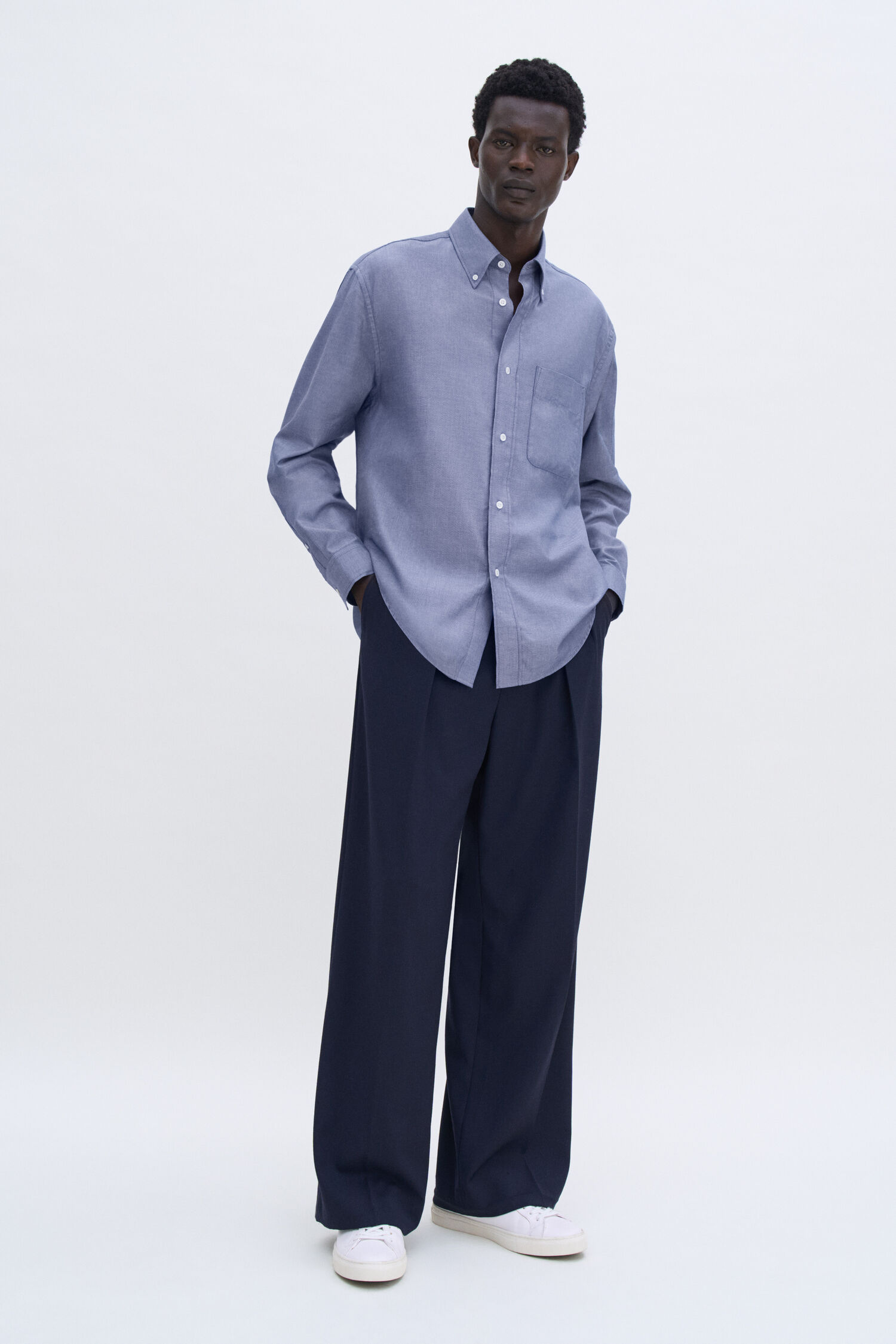 Relaxed Oxford Cotton Shirt