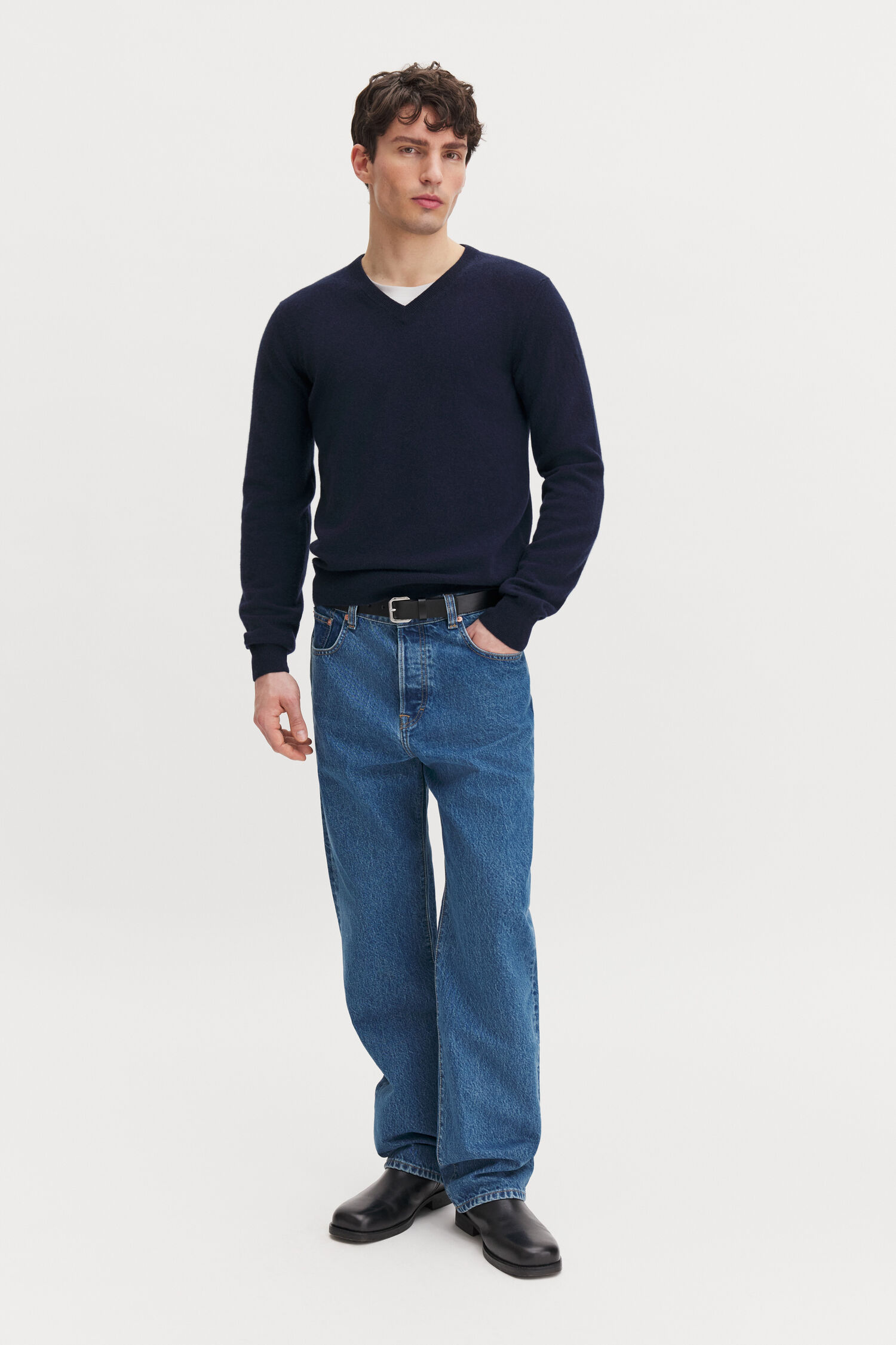 Cashmere V-Neck Sweater