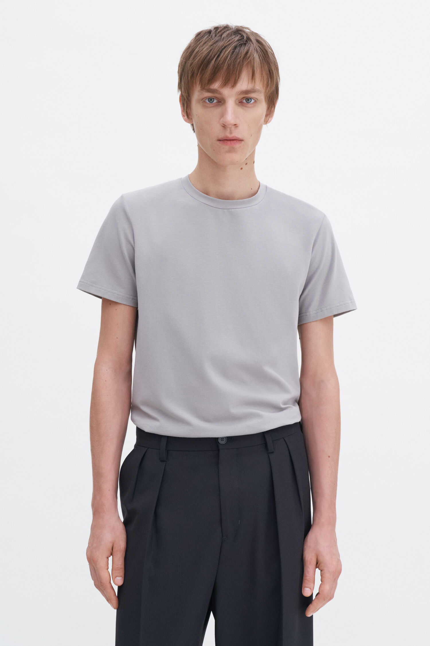 Stretch Cotton Tee