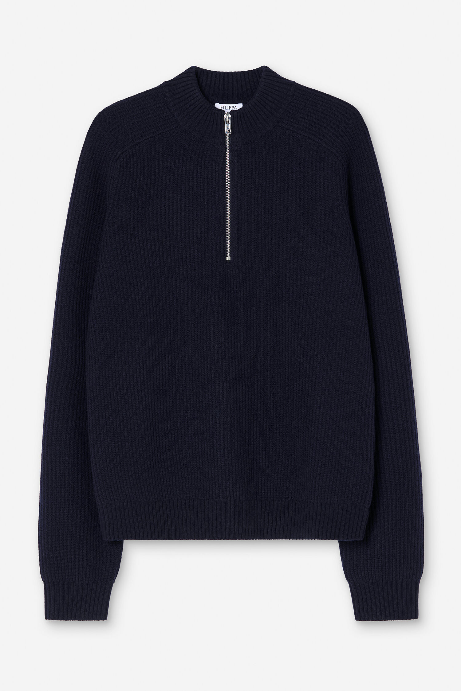 Wool Half Zip Sweater