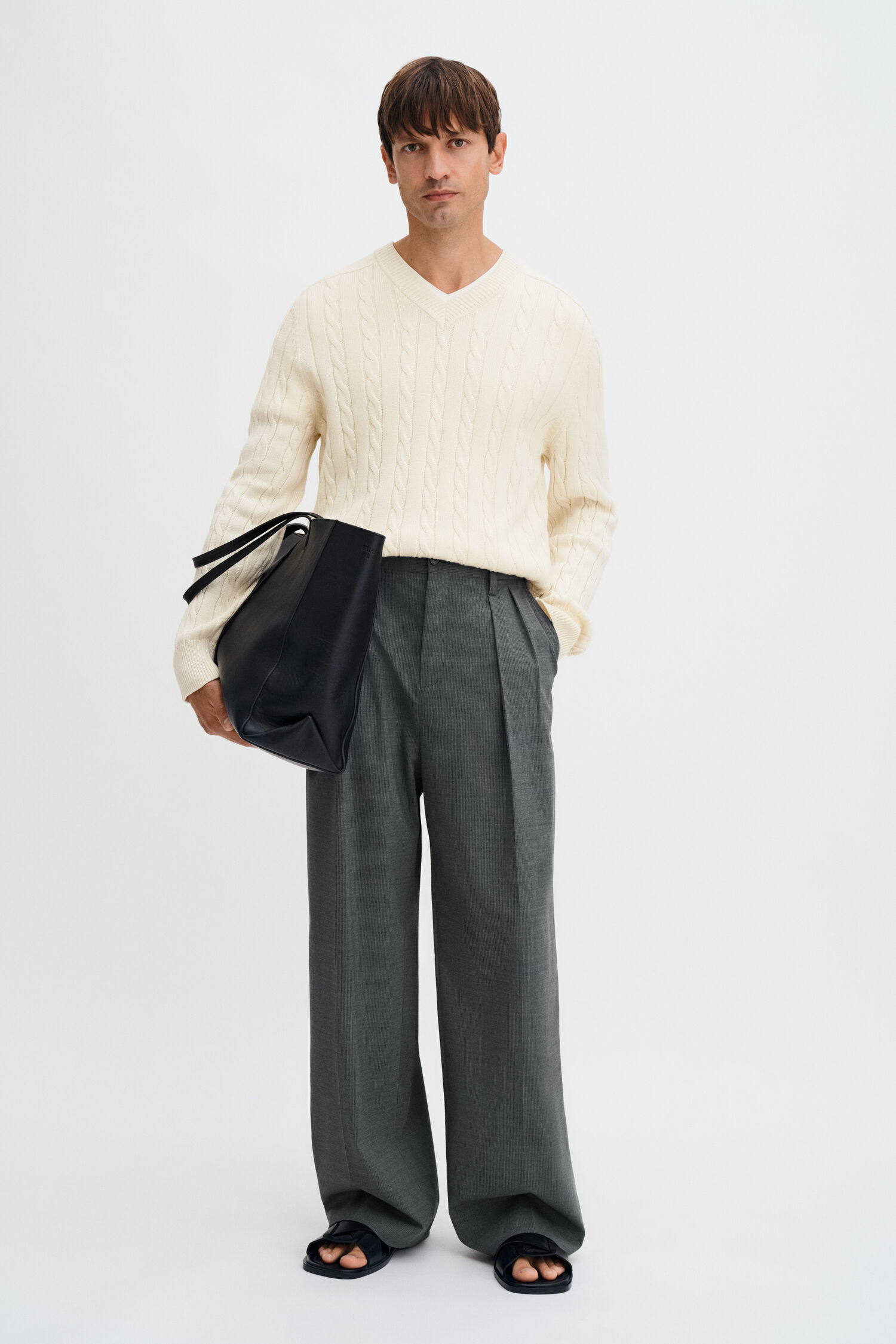 Milo Pinstripe Trousers